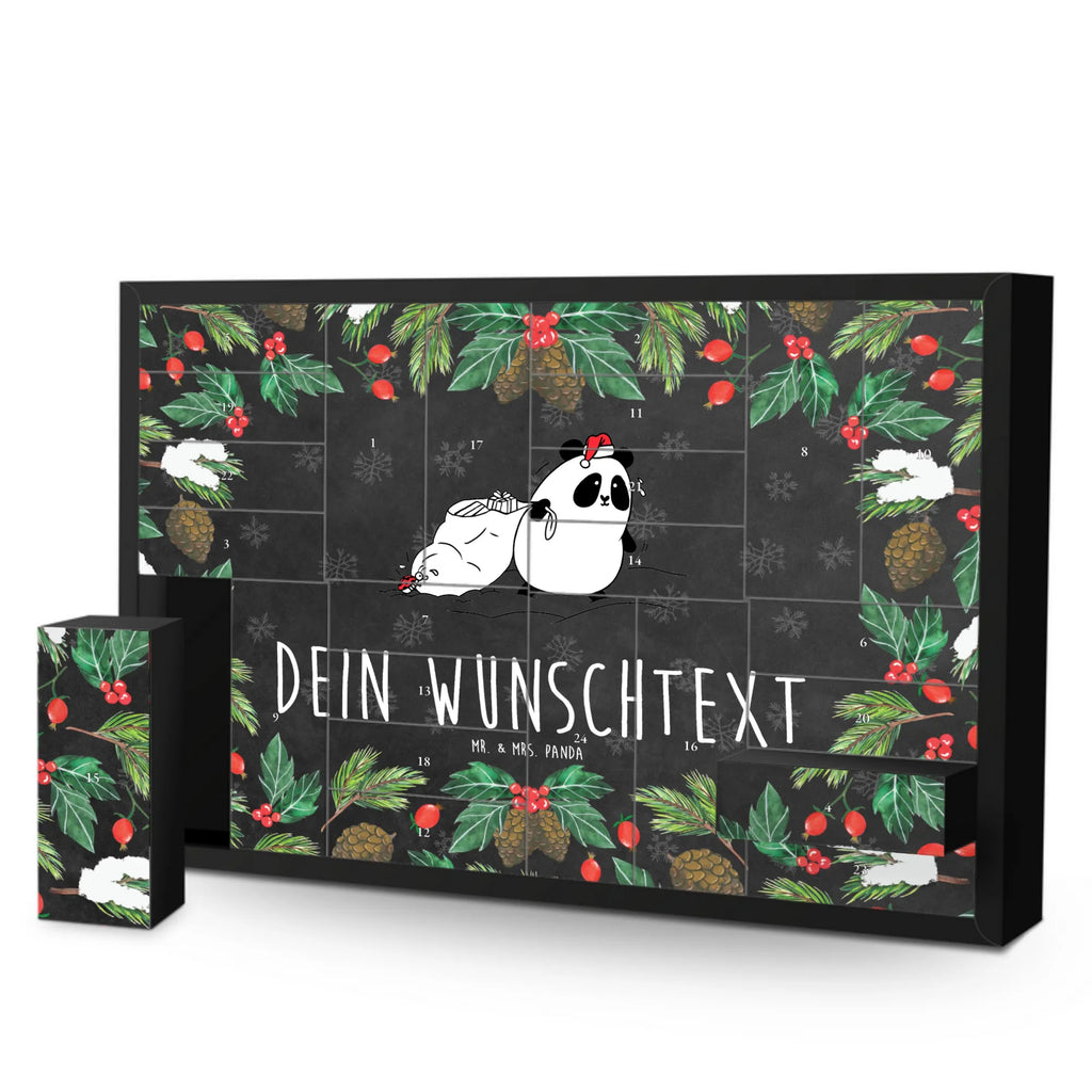  Panda Boże Narodzenie Befüllbarer Adventskalender, Adventskalender Zum Selbst Befüllen