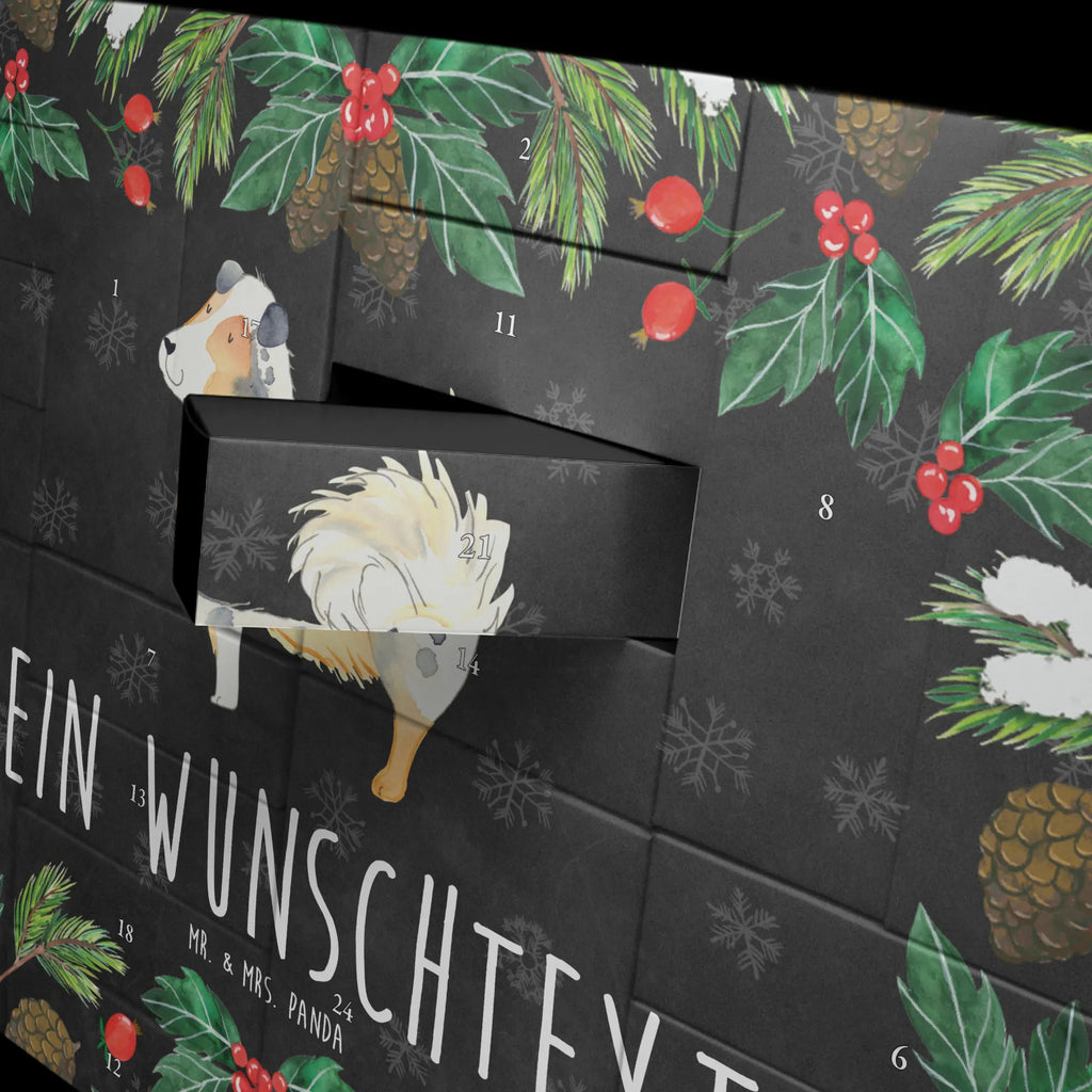 Personalisierter Befüllbarer Adventskalender Hund Australien Shepherd Adventskalender Zum Selbst Befüllen, Befüllbarer Adventskalender, Hunderasse, Tierliebhaber, Hundemotiv, Haustier, Hundebesitzer, Hund, Sprüche, Shepherd, Spruch, Australien Shepherd, Familienhund, Hundeliebe