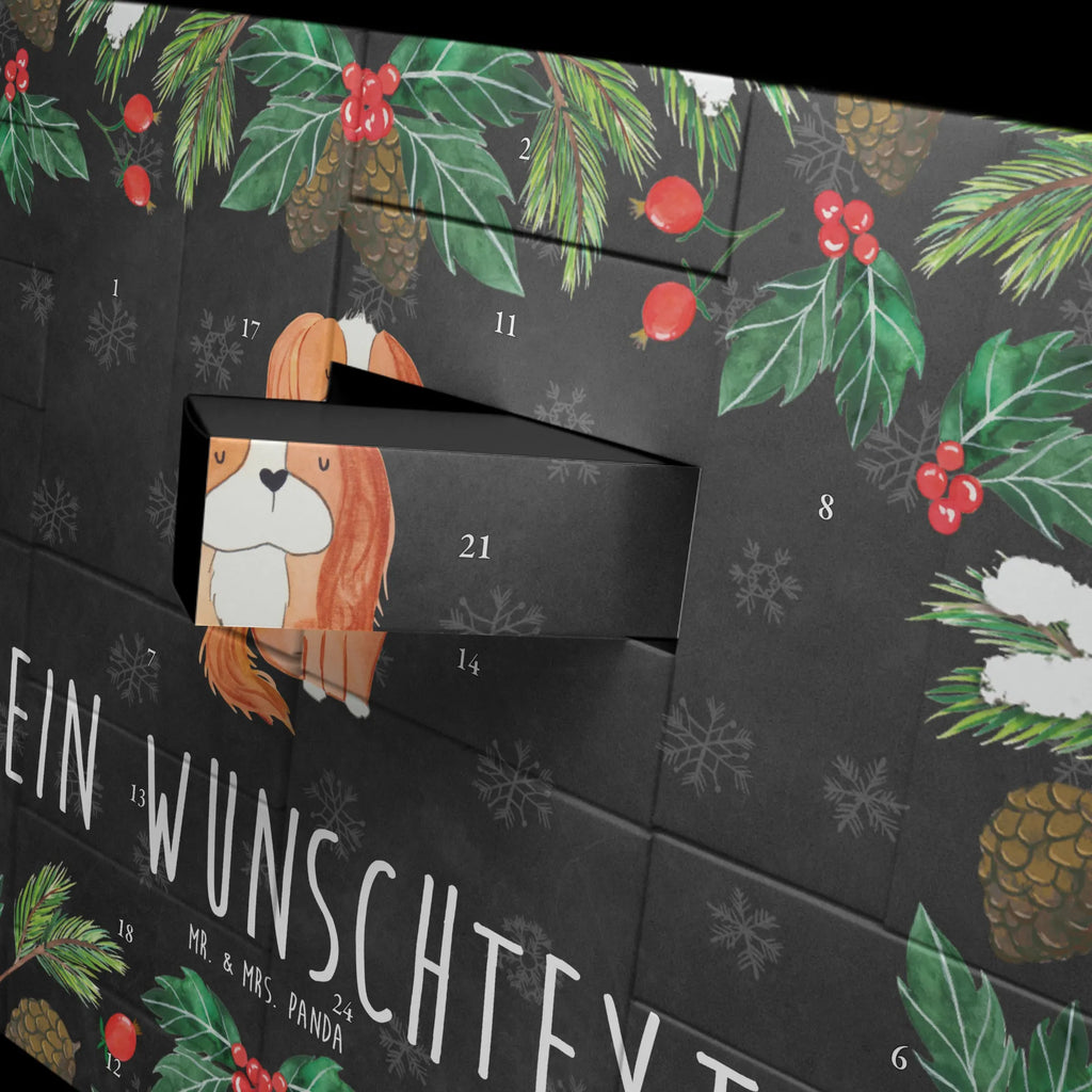 Personalisierter Befüllbarer Adventskalender Hund Cavalier King Charles Spaniel Befüllbarer Adventskalender, Adventskalender Zum Selbst Befüllen, Hunderasse, Tierliebhaber, Hundemotiv, Haustier, Hundebesitzer, Hund, Sprüche, Cavalier King Charles Spaniel, Spruch, Schönster Hund, Cockerspaniel, Spaniel