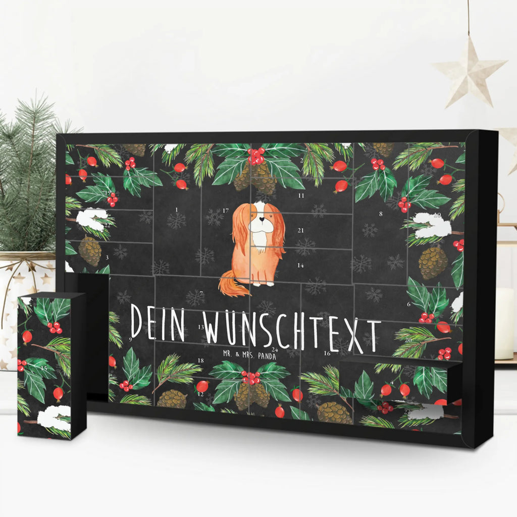Personalisierter Befüllbarer Adventskalender Hund Cavalier King Charles Spaniel Befüllbarer Adventskalender, Adventskalender Zum Selbst Befüllen, Hunderasse, Tierliebhaber, Hundemotiv, Haustier, Hundebesitzer, Hund, Sprüche, Cavalier King Charles Spaniel, Spruch, Schönster Hund, Cockerspaniel, Spaniel