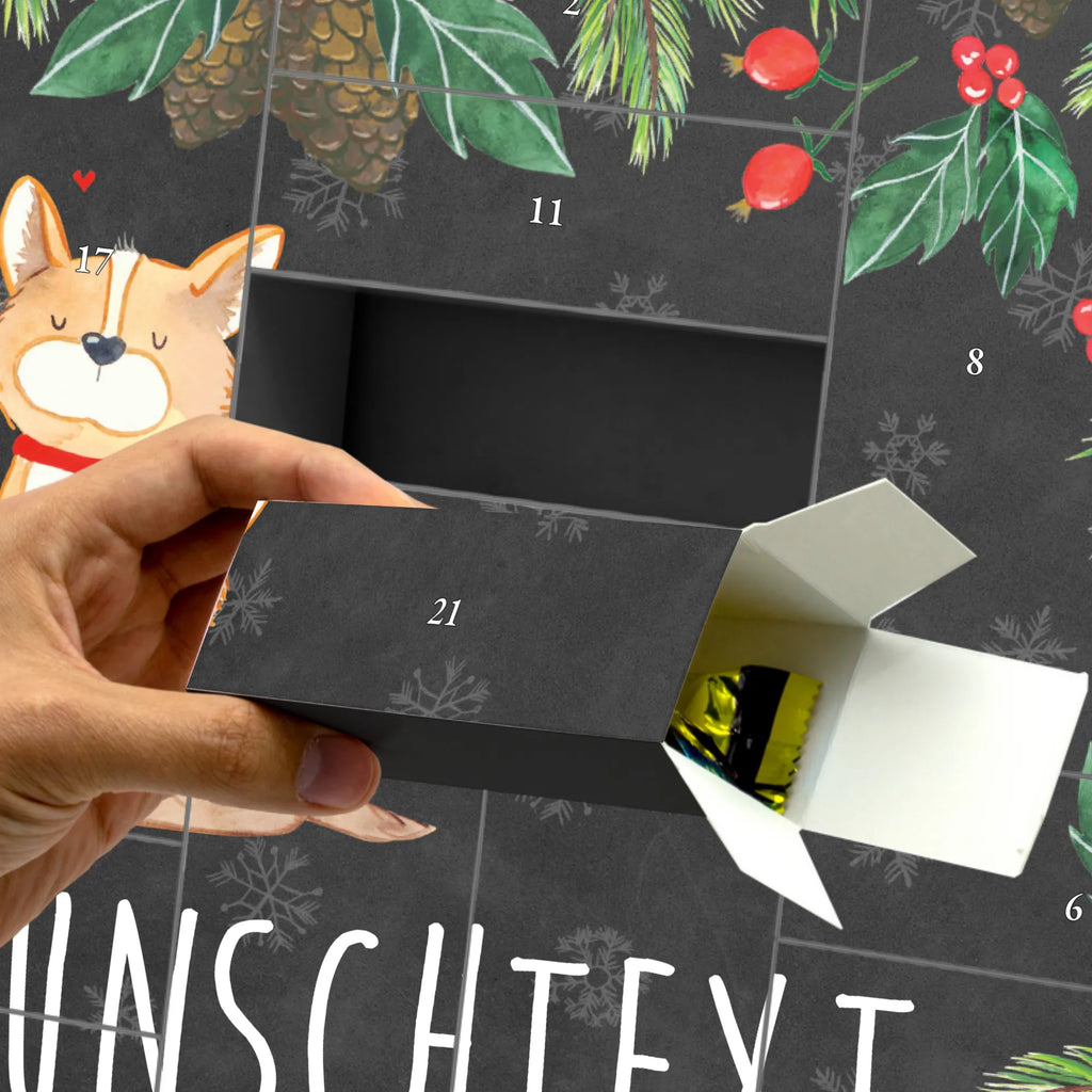 Personalisierter Befüllbarer Adventskalender Hund Glück Adventskalender Zum Selbst Befüllen, Befüllbarer Adventskalender, Hunderasse, Hundebesitzer, Sprüche, Tierliebhaber, Hundemotiv, Haustier, Hund, Hundemama, Corgie, Hundeliebe, Liebe, Spruch