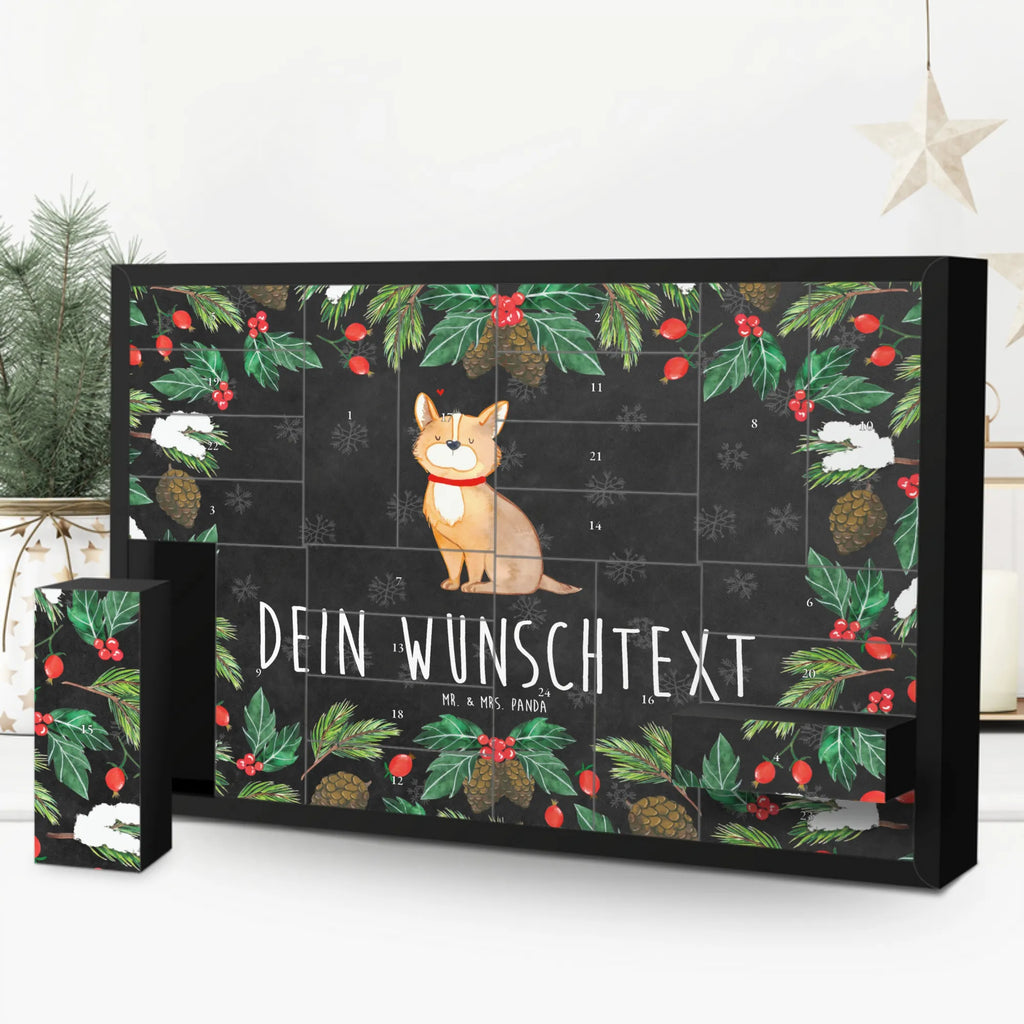 Personalisierter Befüllbarer Adventskalender Hund Glück Adventskalender Zum Selbst Befüllen, Befüllbarer Adventskalender, Hunderasse, Hundebesitzer, Sprüche, Tierliebhaber, Hundemotiv, Haustier, Hund, Hundemama, Corgie, Hundeliebe, Liebe, Spruch