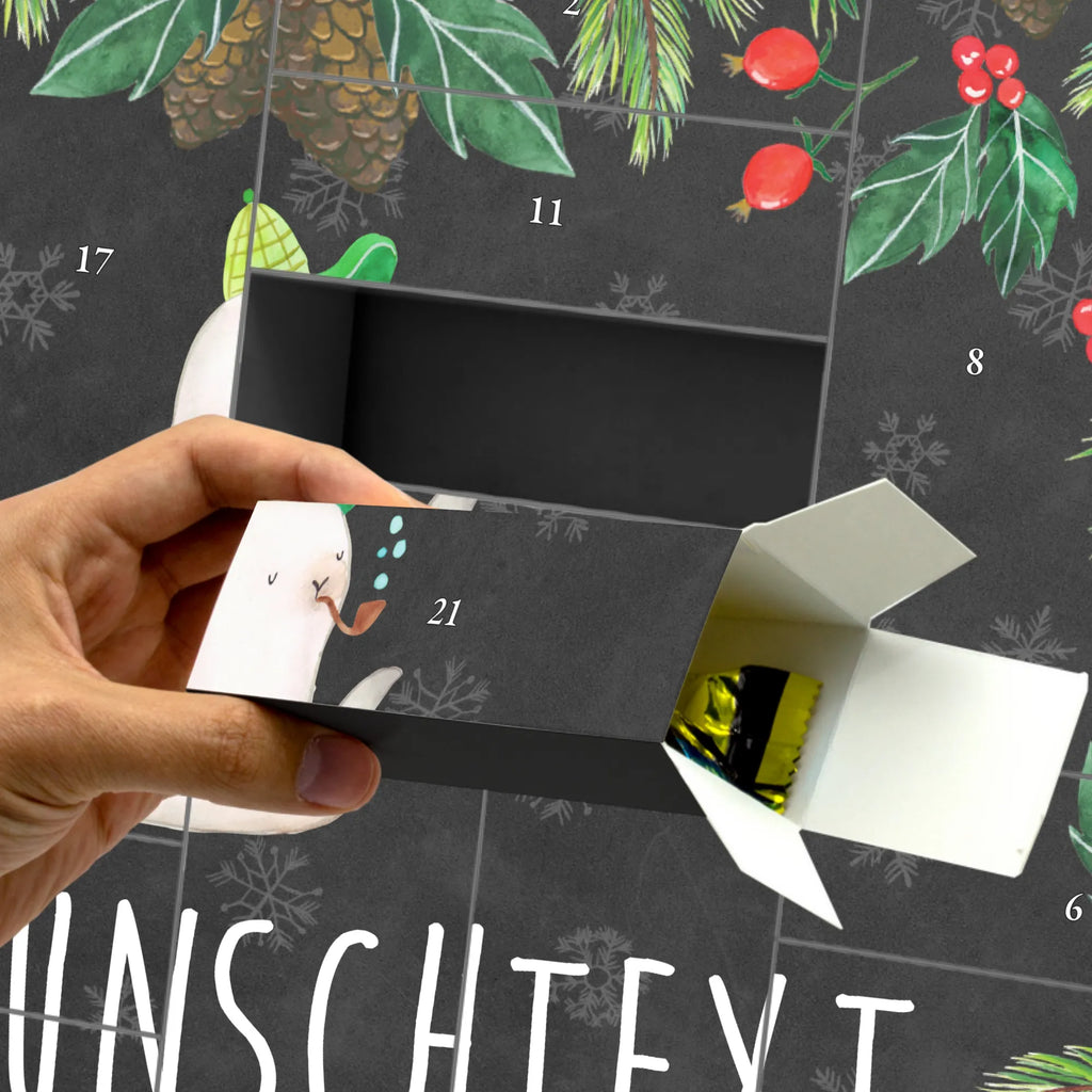 Personalisierter Befüllbarer Adventskalender Robbe Sherlock Adventskalender Zum Selbst Befüllen, Befüllbarer Adventskalender, Tiermotive, Tiere, Gute Laune, Lustige Sprüche