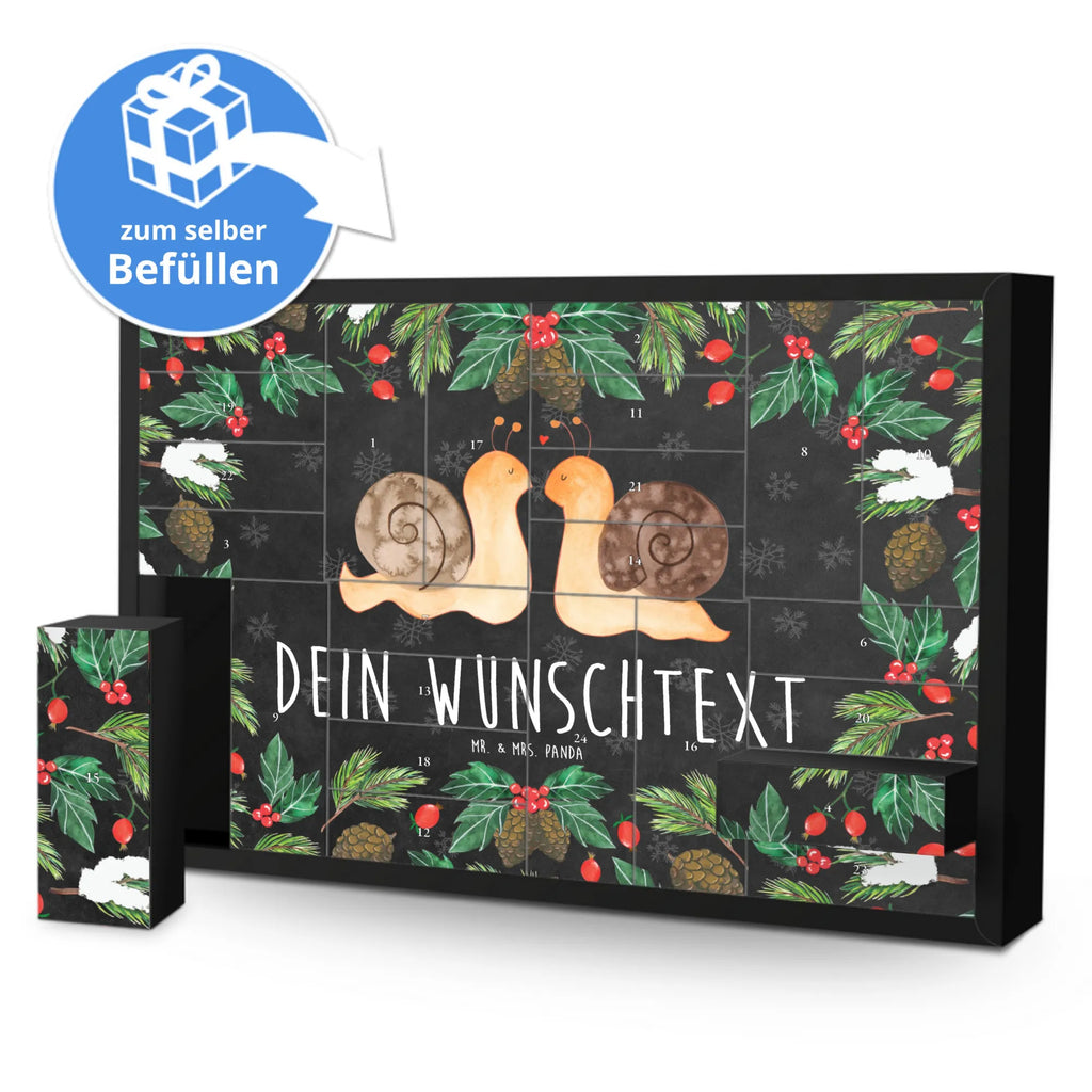 Personalisierter Befüllbarer Adventskalender Schnecken Liebe Adventskalender Zum Selbst Befüllen, Befüllbarer Adventskalender, Freundin, Jahrestag, Verlobung, Liebesgeschenk, Ehefrau, Heiratsantrag, Heiraten, Hocheitstag, Freund, Ehemann, Partner, Liebe