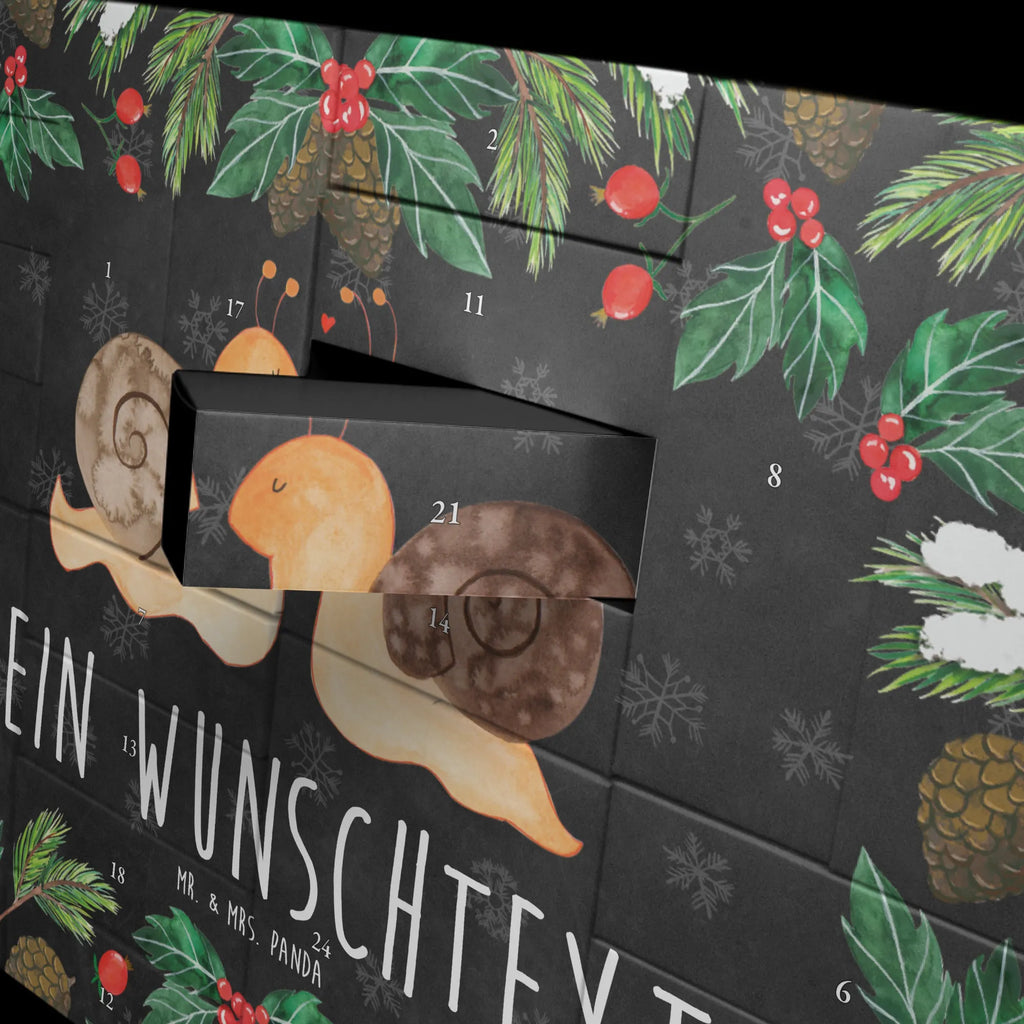 Personalisierter Befüllbarer Adventskalender Schnecken Liebe Adventskalender Zum Selbst Befüllen, Befüllbarer Adventskalender, Freundin, Jahrestag, Verlobung, Liebesgeschenk, Ehefrau, Heiratsantrag, Heiraten, Hocheitstag, Freund, Ehemann, Partner, Liebe