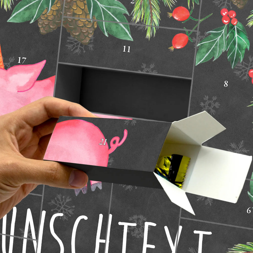 Personalisierter Befüllbarer Adventskalender Einhorn Schwein Adventskalender Zum Selbst Befüllen, Befüllbarer Adventskalender, Einhorn, Einhorn Deko, Einhörner, Unicorn, Funny, Spruch, Party, English, Spaß, Englisch, Bauer, Schweinhorn, Piggy, Schwein, Witzig. Lustig, Pig, Geschenk