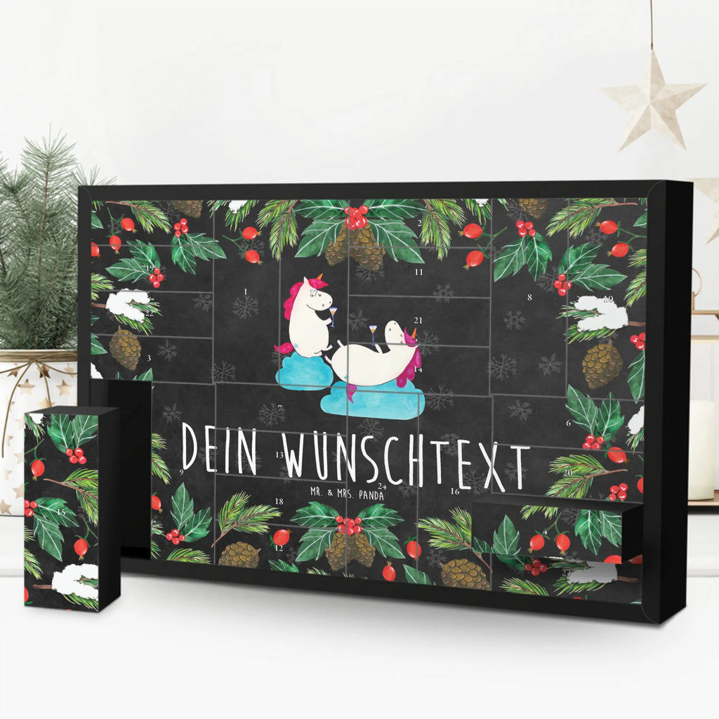 Personalisierter Befüllbarer Adventskalender Einhorn Sekt Befüllbarer Adventskalender, Adventskalender Zum Selbst Befüllen, Unicorn, Einhorn, Einhörner, Einhorn Deko, Sekt, Mädelsabend, BFF, Spaß, Anstoßen, Party, Beste, Freundin, Korken, Freundinnen