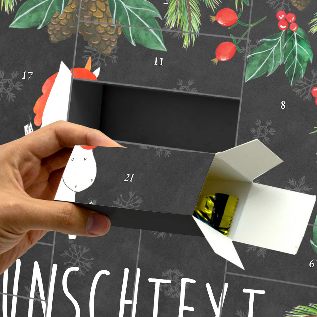 Personalisierter Befüllbarer Adventskalender Einhorn Dankeschön Adventskalender Zum Selbst Befüllen, Befüllbarer Adventskalender, Einhorn, Einhorn Deko, Einhörner, Unicorn, Vielen Dank, Dankeschön, Danksagung, Danke