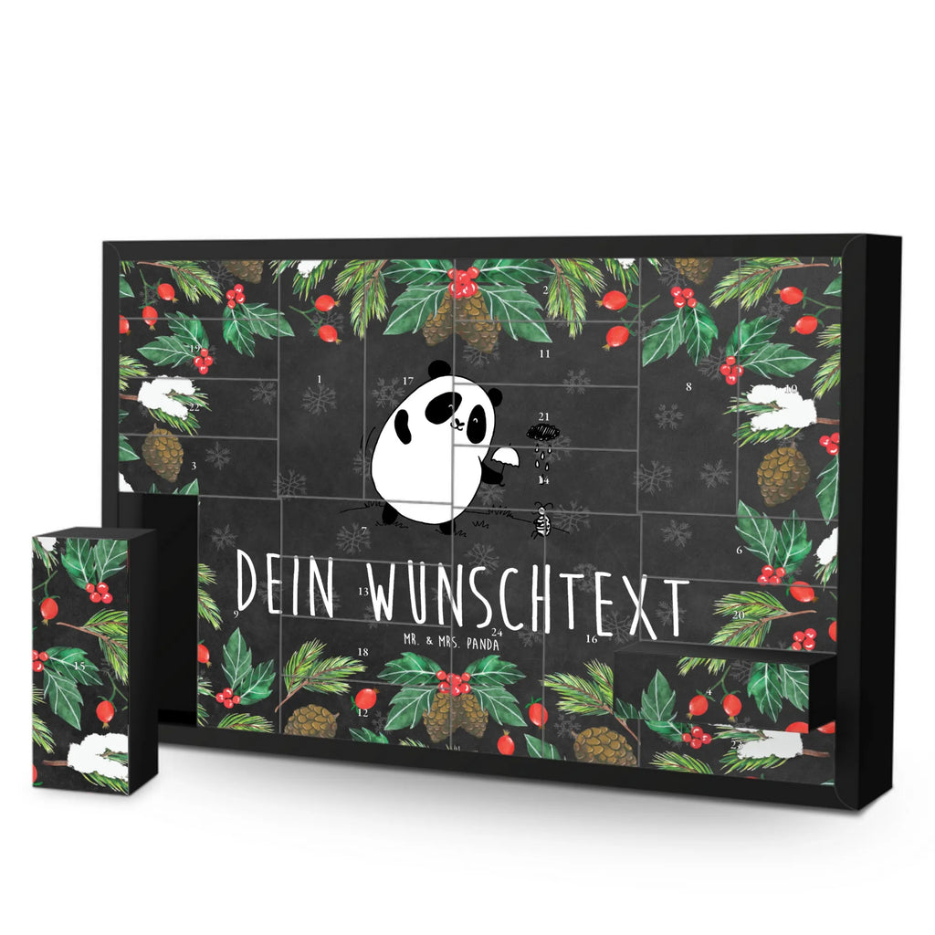Personalisierter Befüllbarer Adventskalender Panda Zusammenhalt Adventskalender Zum Selbst Befüllen, Befüllbarer Adventskalender