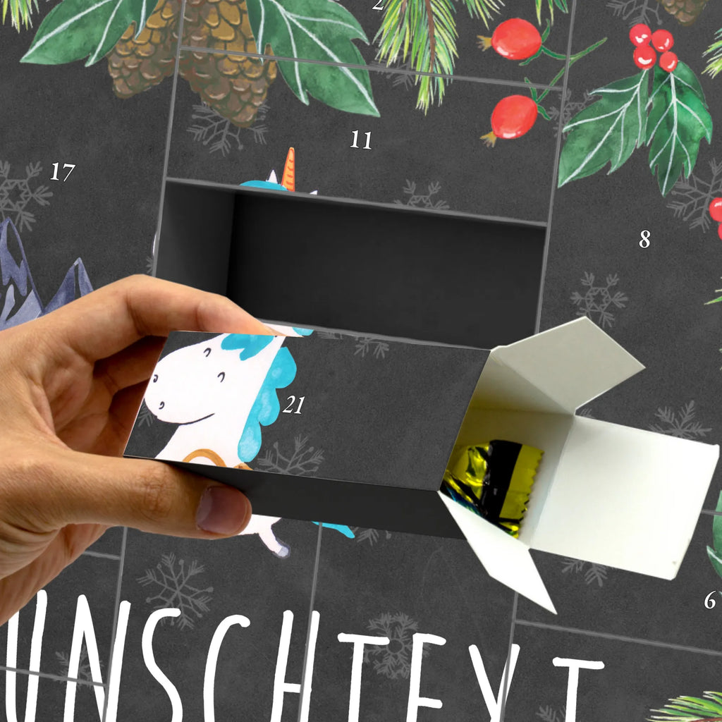 Personalisierter Befüllbarer Adventskalender Einhorn Bergsteiger Adventskalender Zum Selbst Befüllen, Befüllbarer Adventskalender, Unicorn, Einhorn, Einhörner, Einhorn Deko, Abenteurer, Weltenbummler, Reisen, Urlaub, Entdecker, Weltreise, Bergsteiger, Abenteuer, Berge
