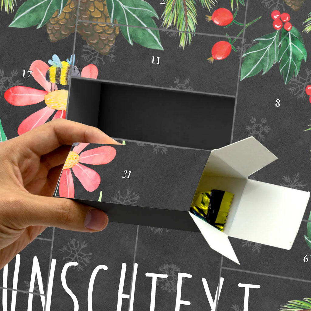Personalisierter Befüllbarer Adventskalender Hummel Blume Befüllbarer Adventskalender, Adventskalender Zum Selbst Befüllen, Tiermotive, Tiere, Gute Laune, Lustige Sprüche, Natur, Biene, Feld, Hummel, Hummeln, Blume, Flauschig, Wespe