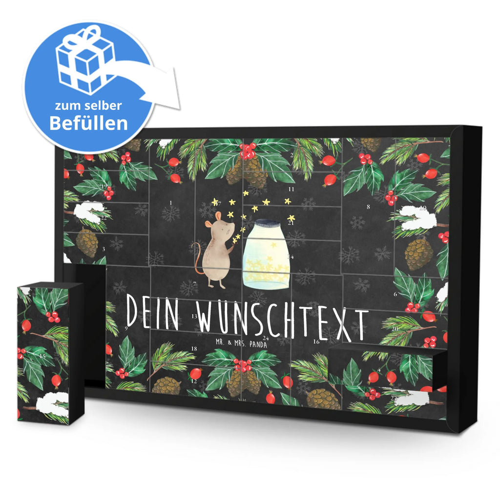 Personalisierter Befüllbarer Adventskalender Maus Sterne Befüllbarer Adventskalender, Adventskalender Zum Selbst Befüllen, Tiermotive, Tiere, Gute Laune, Lustige Sprüche, Träume, Hoffnung, Taufgeschenk, Maus, Schwangerschaft, Geburtstag, Erstes Kind, Sterne, Geburt, Wunsch, Kind, Kindergeburtstag, Taufe