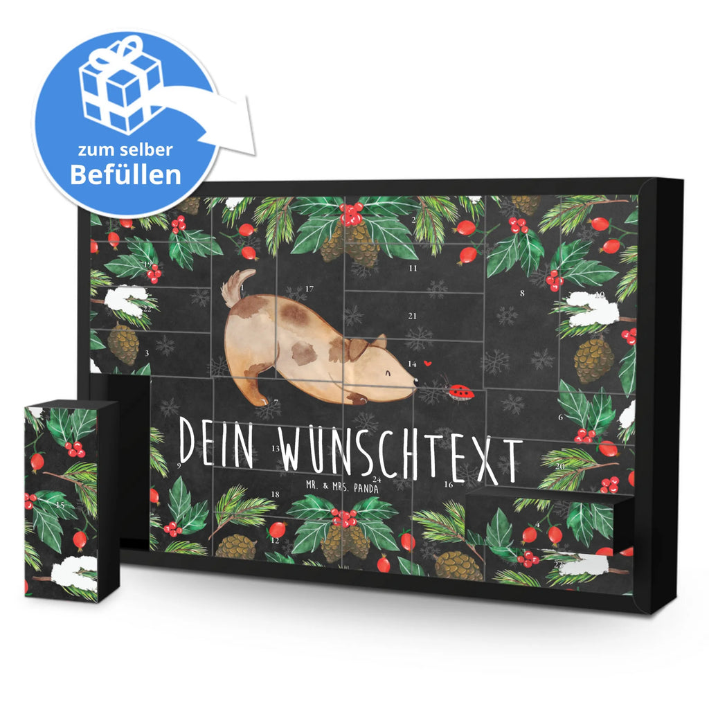 Personalisierter Befüllbarer Adventskalender Hund Marienkäfer Adventskalender Zum Selbst Befüllen, Befüllbarer Adventskalender, Hunderasse, Tierliebhaber, Hundemotiv, Haustier, Hundebesitzer, Hund, Sprüche, Mischling, Mischlinghund, Hunde, Hundespruch, Marienkäfer