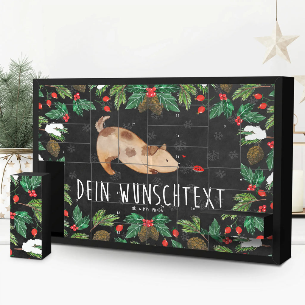 Personalisierter Befüllbarer Adventskalender Hund Marienkäfer Adventskalender Zum Selbst Befüllen, Befüllbarer Adventskalender, Hunderasse, Tierliebhaber, Hundemotiv, Haustier, Hundebesitzer, Hund, Sprüche, Mischling, Mischlinghund, Hunde, Hundespruch, Marienkäfer