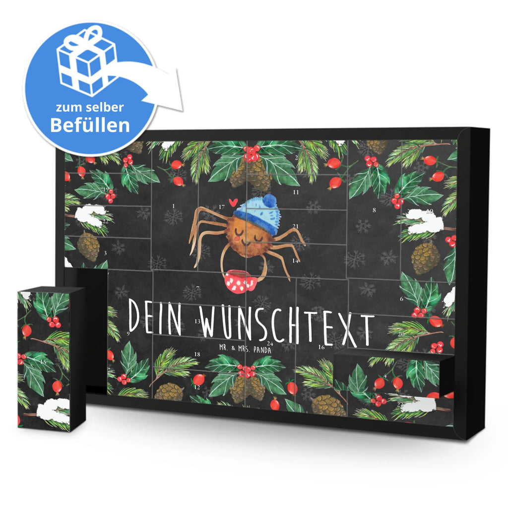 Personalisierter Befüllbarer Adventskalender Spinne Agathe Kaffee Befüllbarer Adventskalender, Adventskalender Zum Selbst Befüllen, Spinne Agathe, Spinne, Merchandise, Agathe, Videos, Kaffee, Morgen, Morgenmuffel, Lebensweisheiten, Weiser Spruch