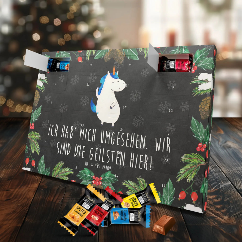 Chocolate advent calendar unicorn Man man, best friend, pretty, best, girlfriend present, girlfriend gift