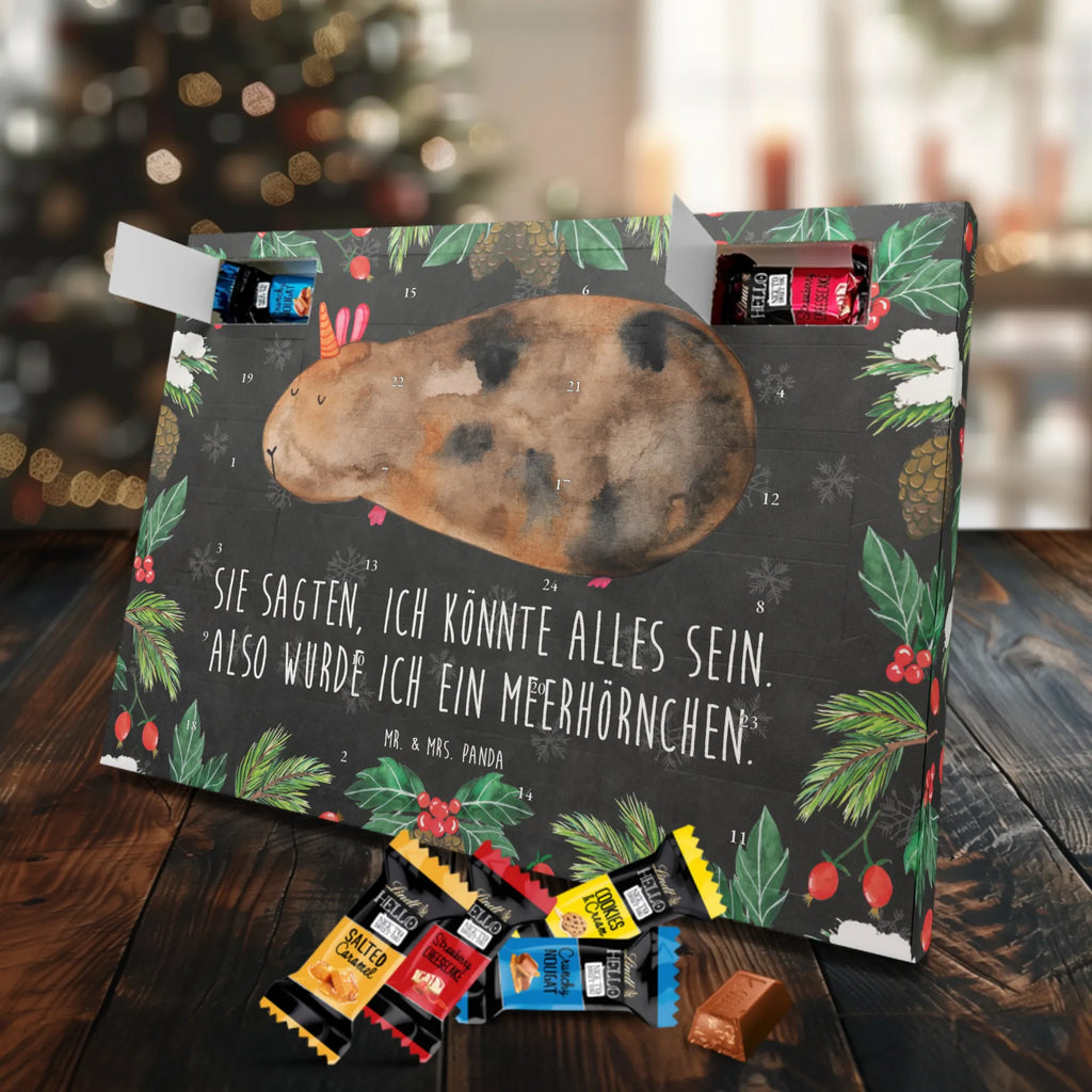 Chocolate advent calendar unicorn Guinea pig guinea pig, squirrels