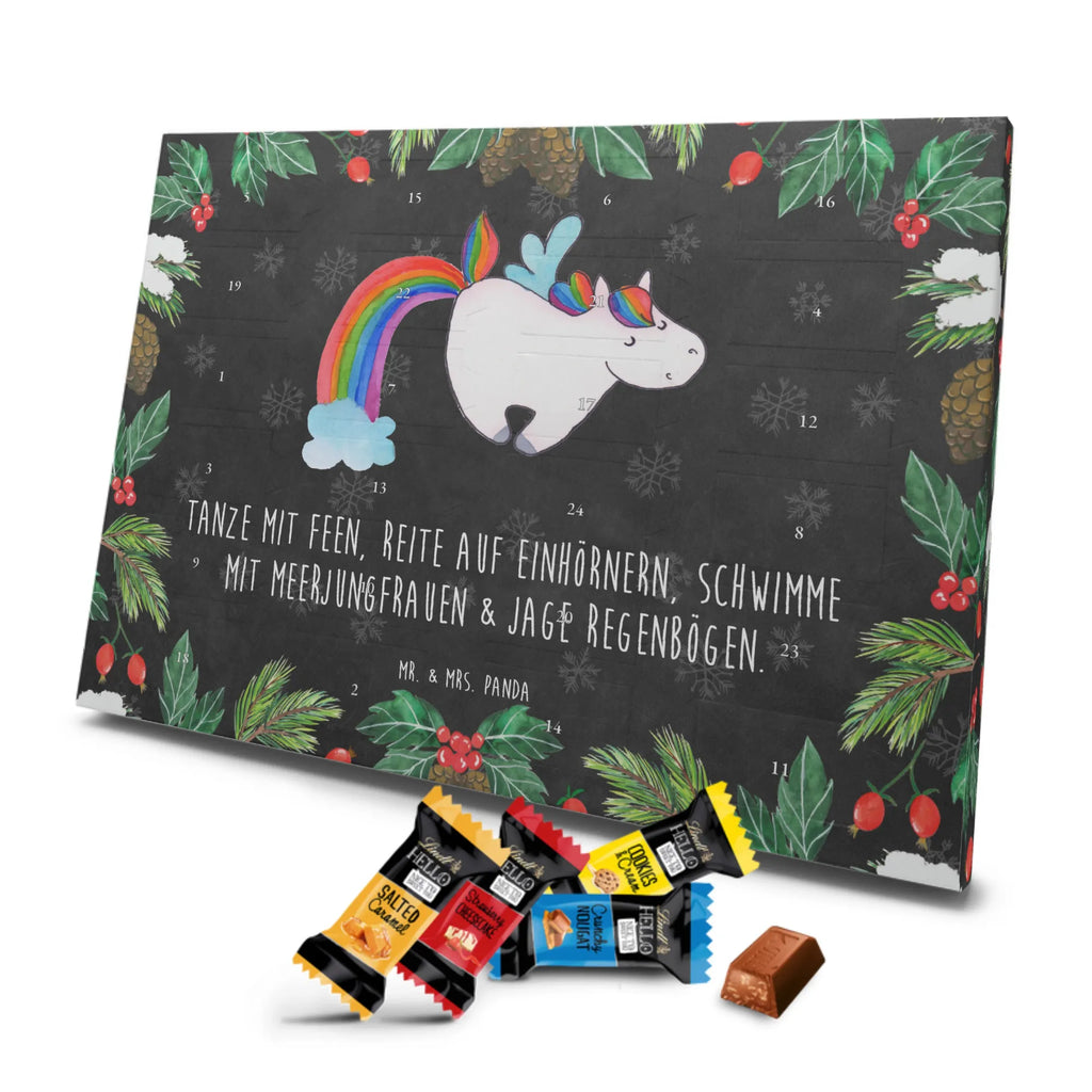 Chocolate advent calendar unicorn Pegasus growing up, pegasus, rainbow, reality, playing, unicorn love, saying fun