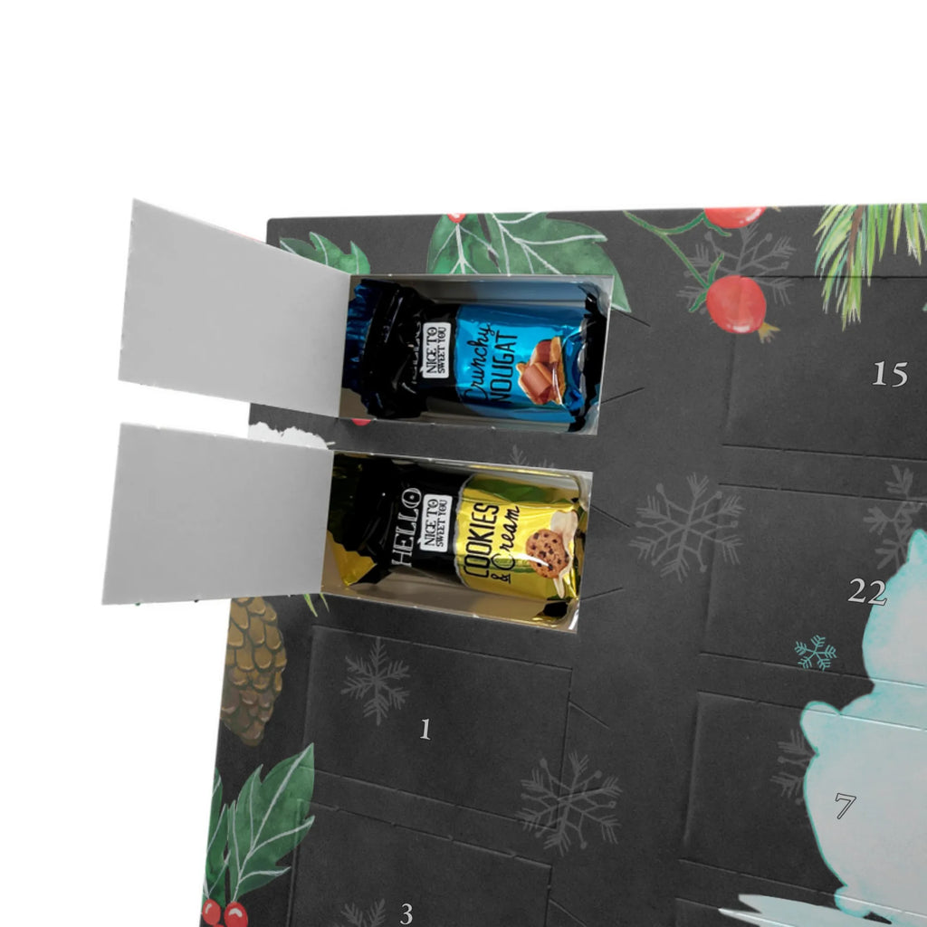 Chocolate advent calendar unicorn snowman Gloves, present, Cap, winter gift, Cake, Snowman, Cold, Snow, Christmas Motif