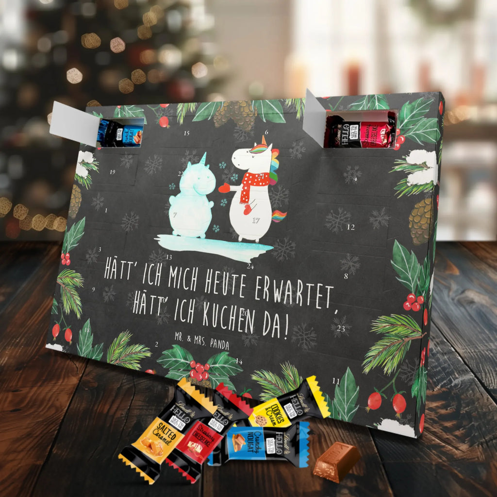 Chocolate advent calendar unicorn snowman Gloves, present, Cap, winter gift, Cake, Snowman, Cold, Snow, Christmas Motif