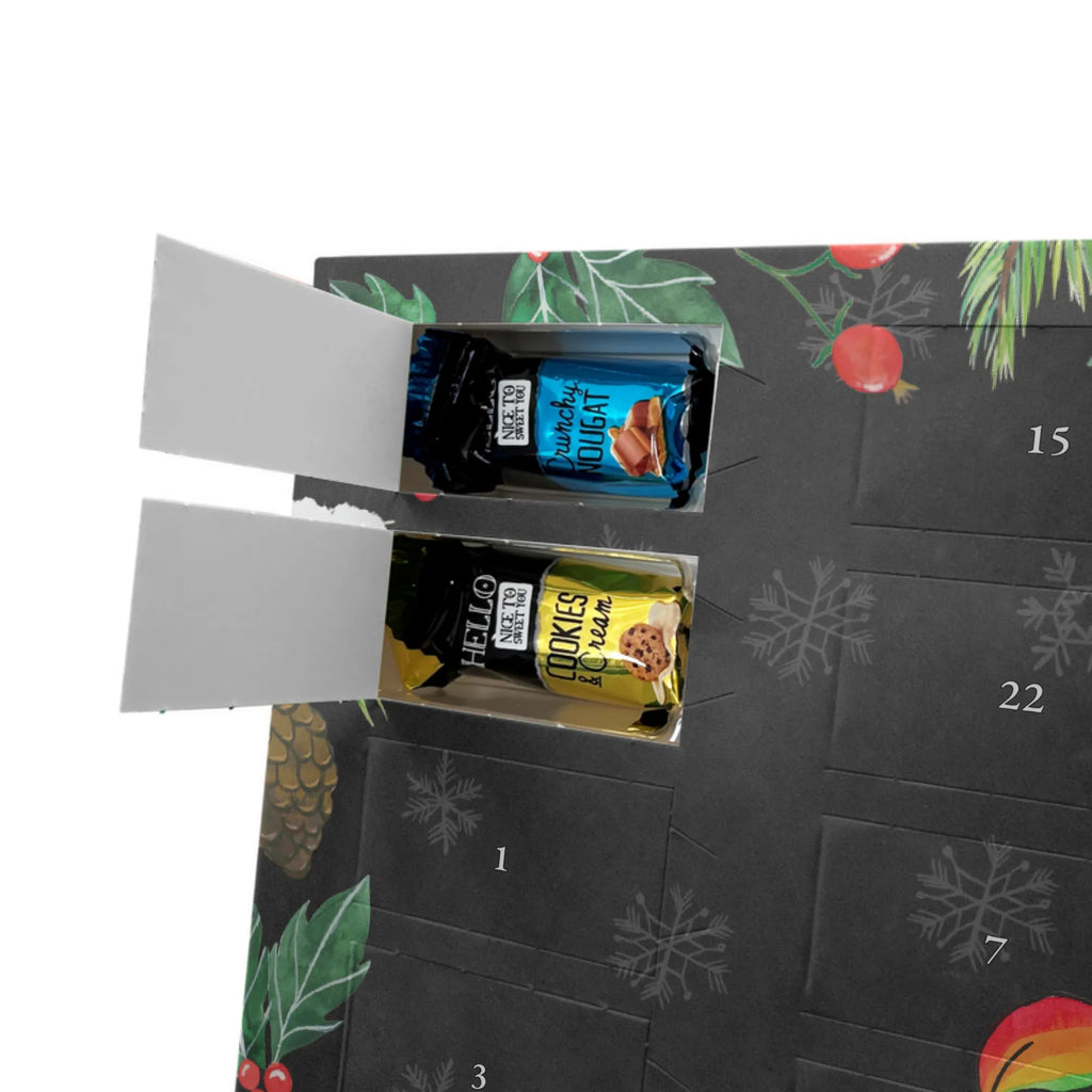 Chocolate advent calendar unicorn Sad friends, Friendship, consoling, grief, greeting card, flower