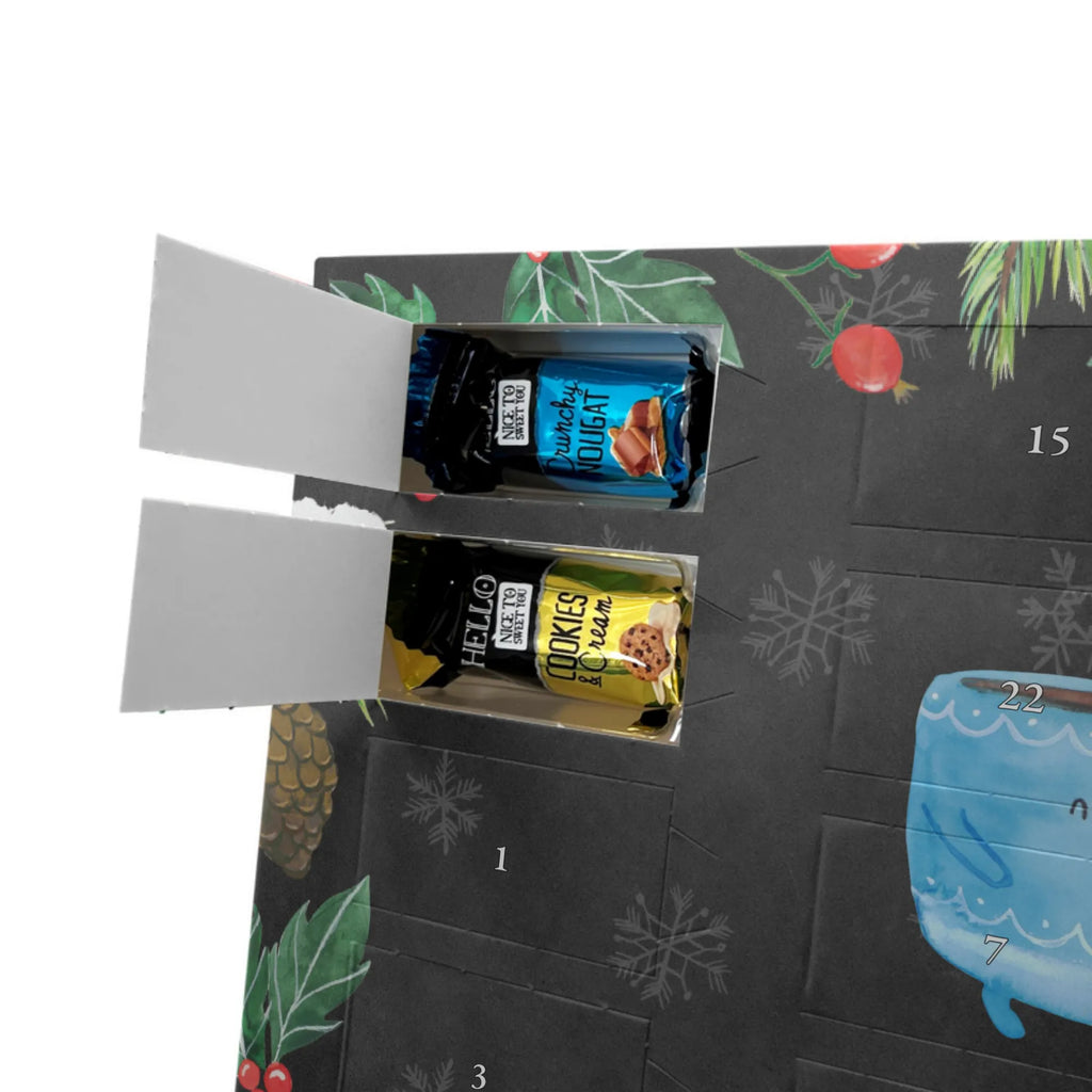 Chocolate advent calendar Coffee Bean gift ideas, gifts, small animals, good mood, cute, funny sayings, cute animal motives, hand drawn, special gifts, card, animal lover, pleasure, coffee bean, satisfaction