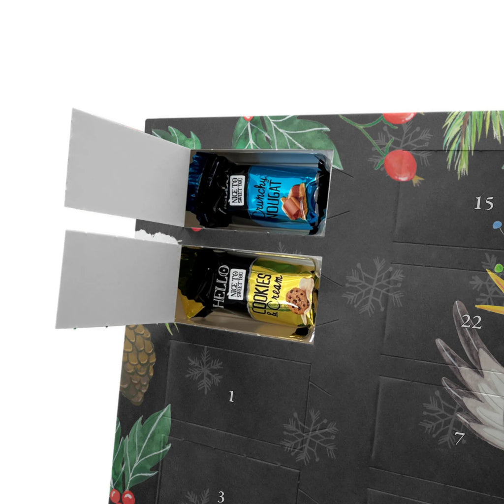 Chocolate advent calendar Crow sombrero gift ideas, gifts, small animals, good mood, cute, funny sayings, cute animal motives, hand drawn, special gifts, card, animal lover, Saying positive, Raven, Birds, Bird, Be happy, Magpie, Happiness Saying