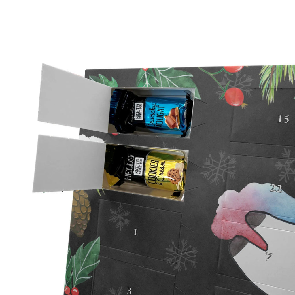 Chocolate advent calendar unicorn cloud 7 witty, faith, people, gift, reality, in love