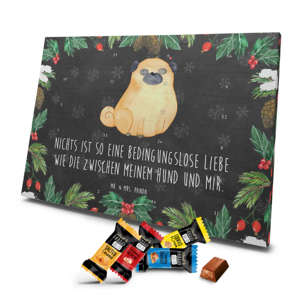 Chocolate advent calendar Pug mutt, dog sayings, love dogs, dog mama, funny gifts for dog owners, woof, what do you give a dog lover, dog breed, Christmas gifts for dogs, gifts for dogs, bag with dog print, love for dogs, hound, dog decorative items, Pug, dog love