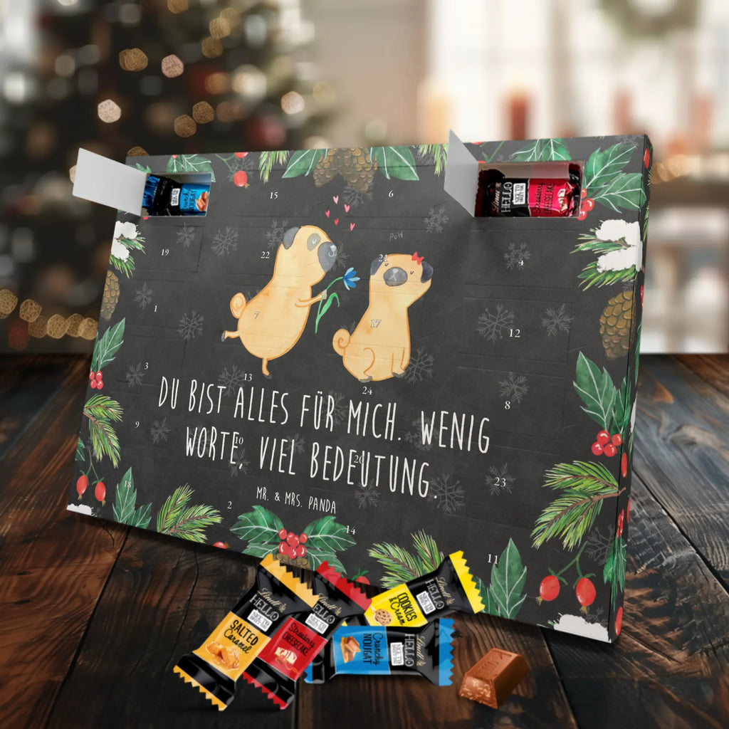 Chocolate advent calendar pug In love mutt, dog sayings, love dogs, dog mama, funny gifts for dog owners, woof, what do you give a dog lover, dog breed, Christmas gifts for dogs, gifts for dogs, bag with dog print, love for dogs, hound, dog decorative items, Pug, in love, dog love, boob, gift friend, love saying. Engaged