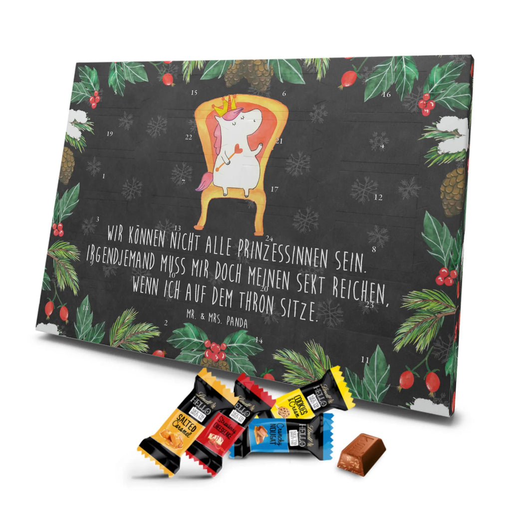 Chocolate advent calendar unicorn princess unicornprincess, girlfriend present, gift, birthday gift, bff gift, birthday, present