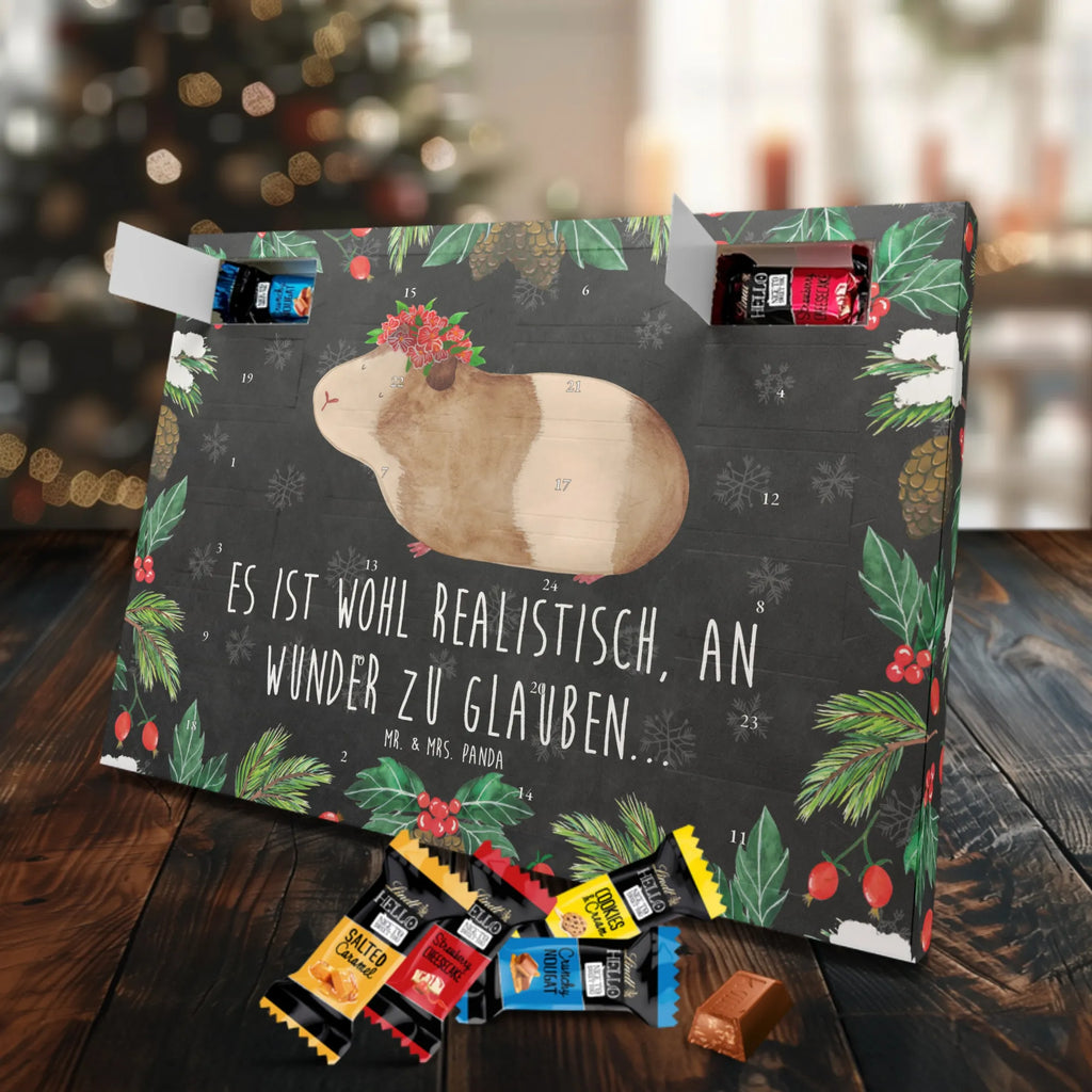 Chocolate advent calendar Guinea pig wisdom gift ideas, gifts, small animals, good mood, cute, funny sayings, cute animal motives, hand drawn, special gifts, card, animal lover, wonderland, flower child, reality, guinea pig, wonder, wisdom, saying