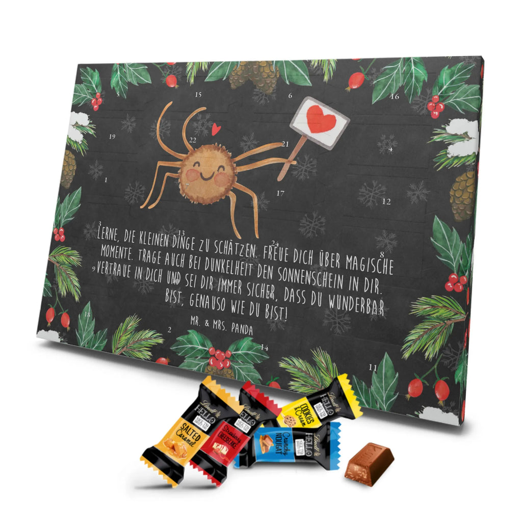 Chocolate advent calendar Spider Agatha Motivation Spider, Spider Agathe