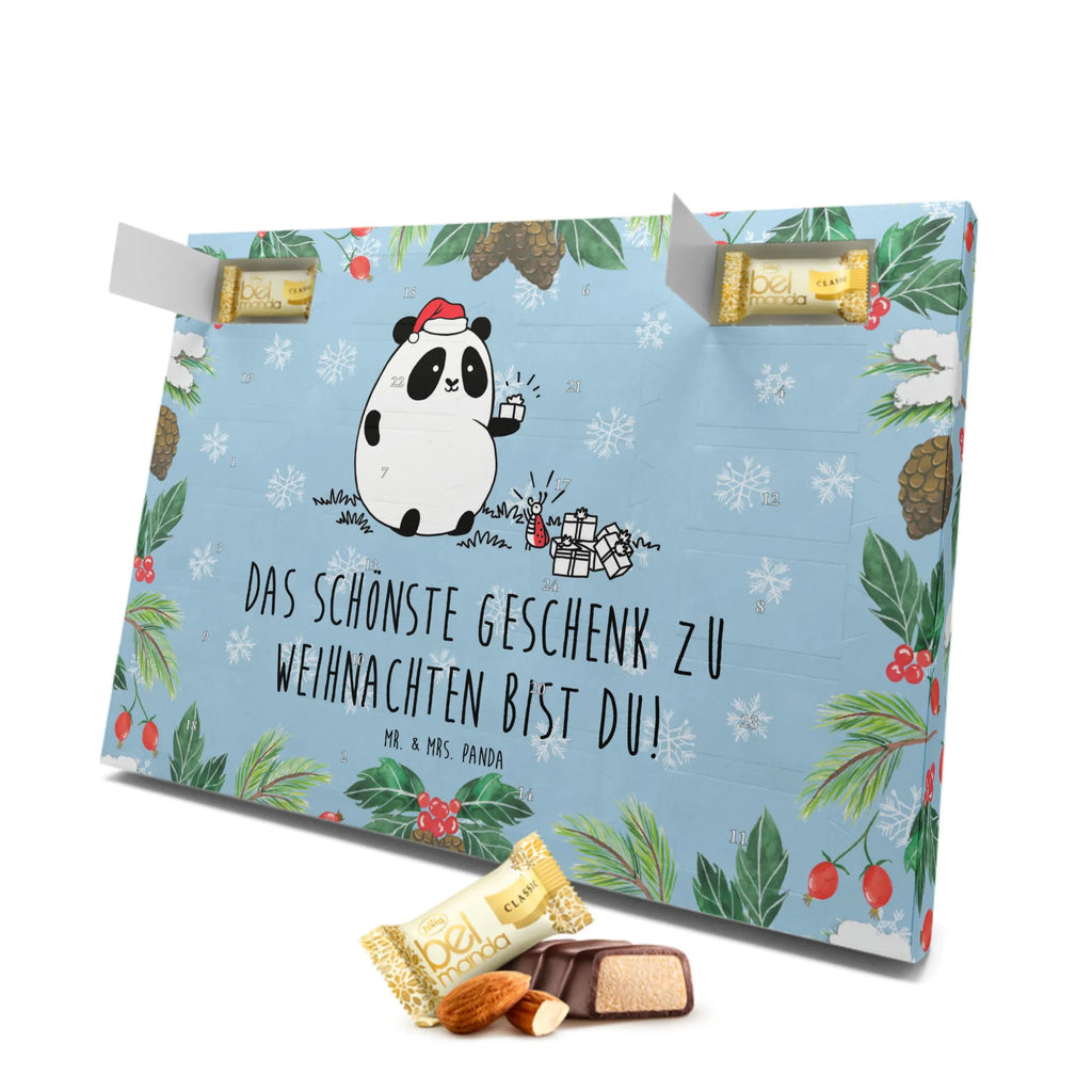 Marzipan Adventskalender Panda Weihnachtsgeschenk Marzipan Adventskalender