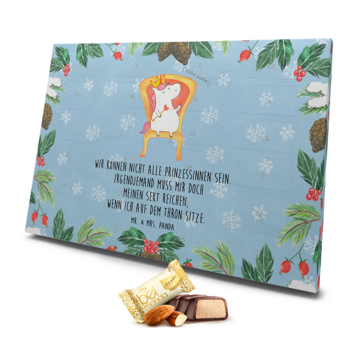 Marzipan Adventskalender Einhorn König Marzipan Adventskalender, Einhorn, Einhörner, Einhorn Deko, Unicorn, König, Prinzessin, Bundeskanzler, Präsident, Krone, Kaiser, Herrscher