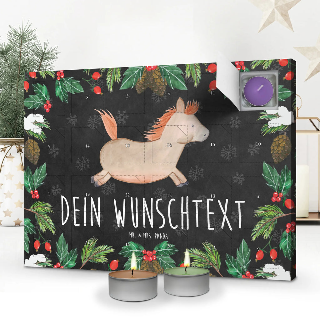 Personalisierter Duftkerzen Adventskalender Pferd Springen Personalisierter Duftkerzen Adventskalender, Landwirt, Landwirtin, Hoftiere, Bauernhof, Stall, Pferd, Pony, Pferdestall, Pferdebesitzer, Ausreiten, Reiten, Pferde