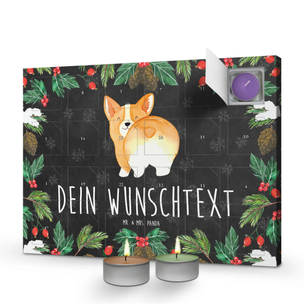Personalisierter Duftkerzen Adventskalender Corgi Po Personalisierter Duftkerzen Adventskalender, Hunderasse, Tierliebhaber, Hundemotiv, Haustier, Hundebesitzer, Hund, Sprüche, Selbstliebe, Motivation, Spruch, Corgie, Hundeliebe