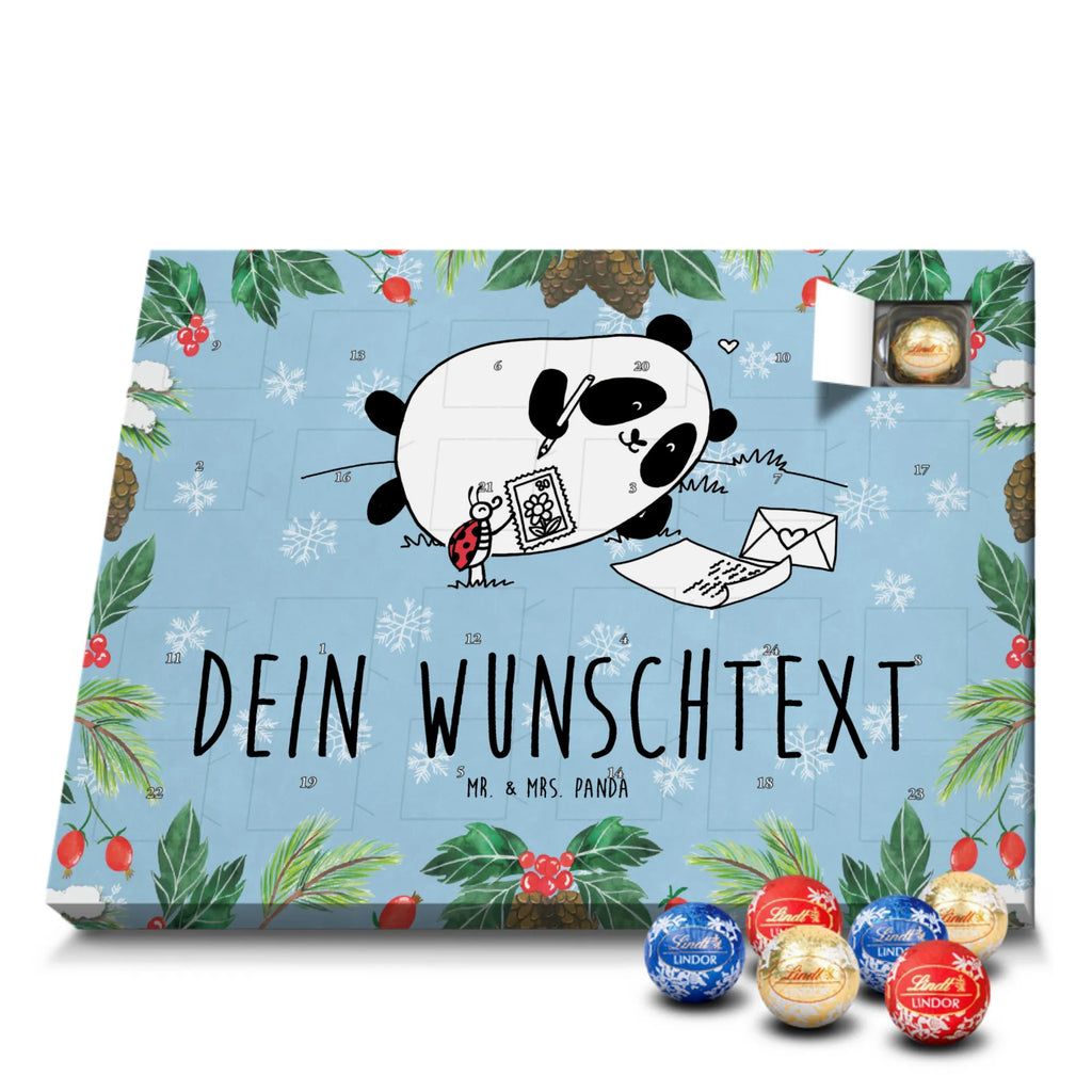 Adventskalender mit Namen Panda Vermissen Adventskalender mit Namen, Personalisierter Adventskalender