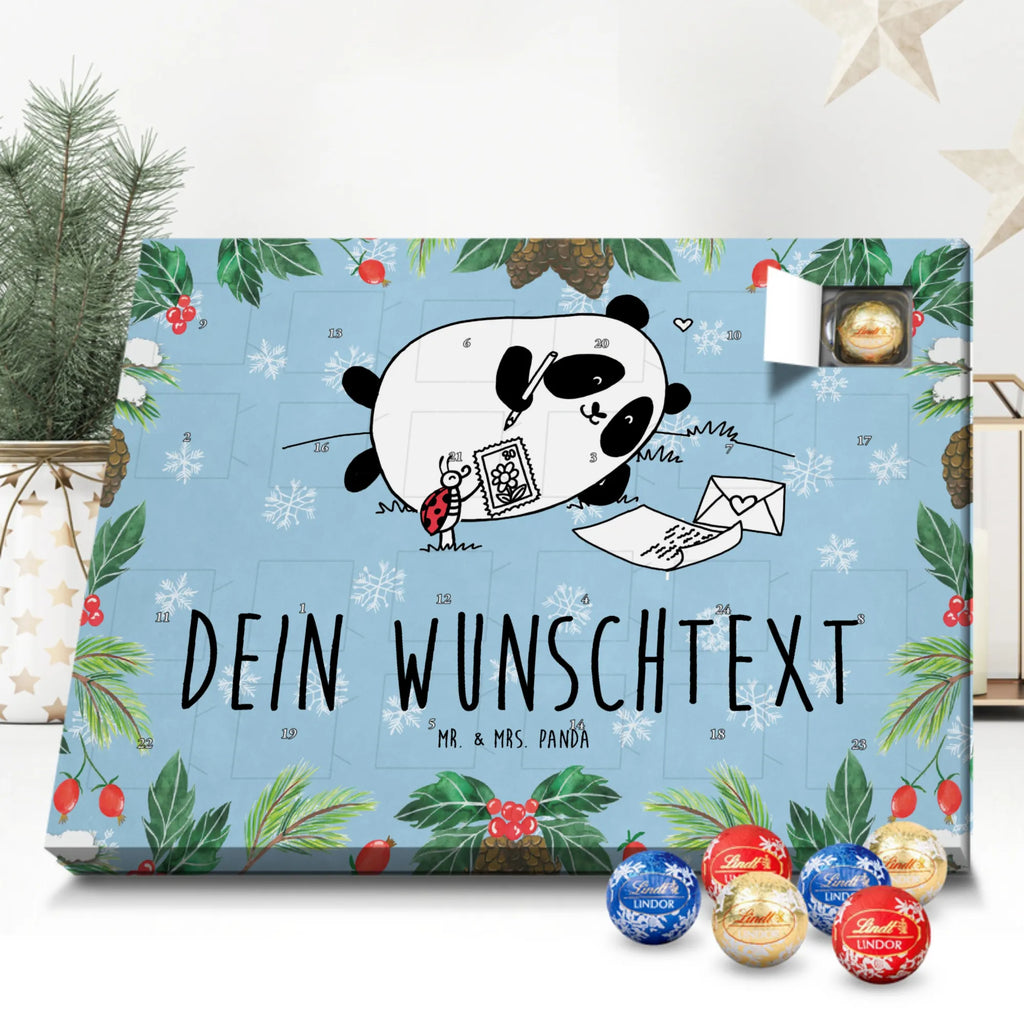  Panda Missing Adventskalender mit Namen, Personalisierter Adventskalender