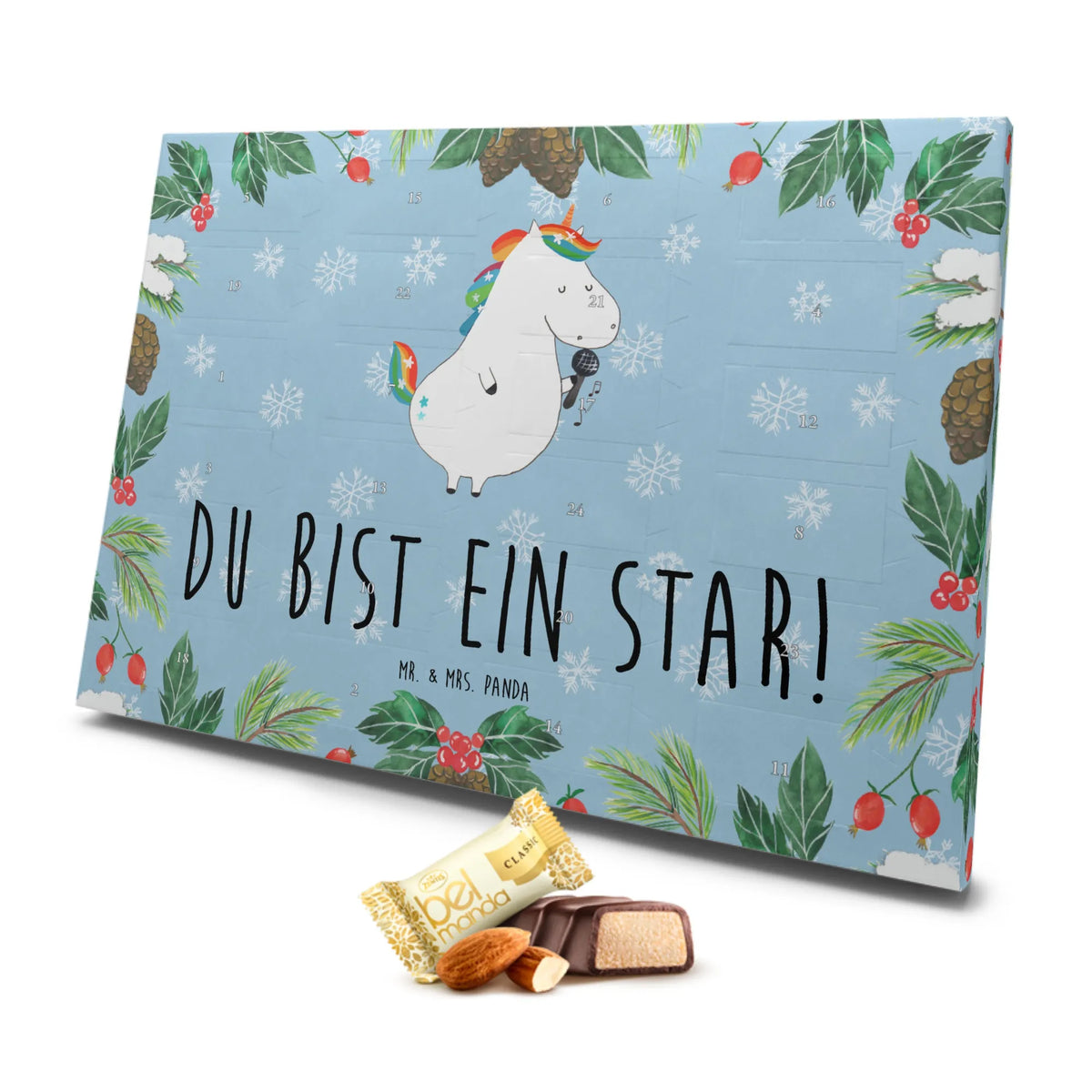 Marzipan Adventskalender Einhorn Sänger Marzipan Adventskalender, Einhorn, Einhörner, Einhorn Deko, Unicorn, Geburtstag, Sängerin, Disco, Fest, Party, Freundin, Feier, Konfetti, Glitzer, Sänger