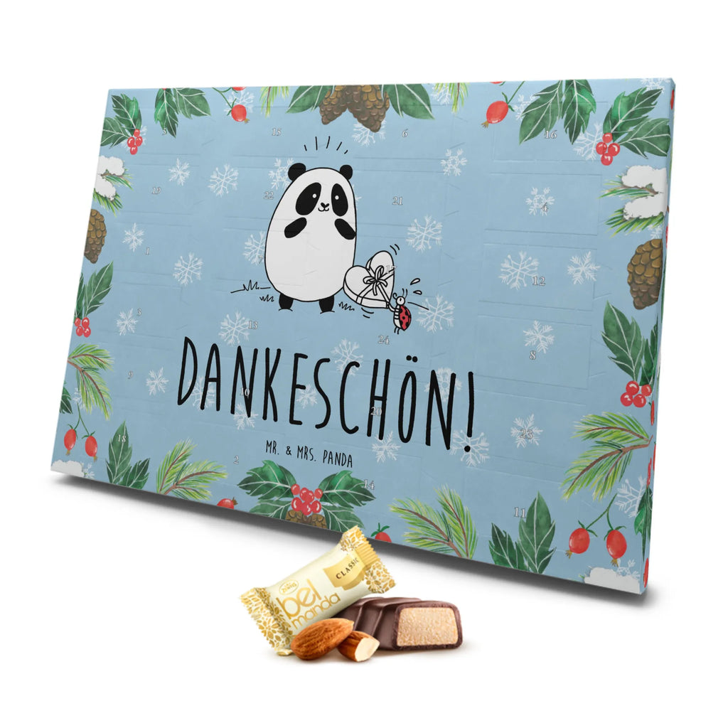 Marzipan Adventskalender Panda Dankeschön Marzipan Adventskalender