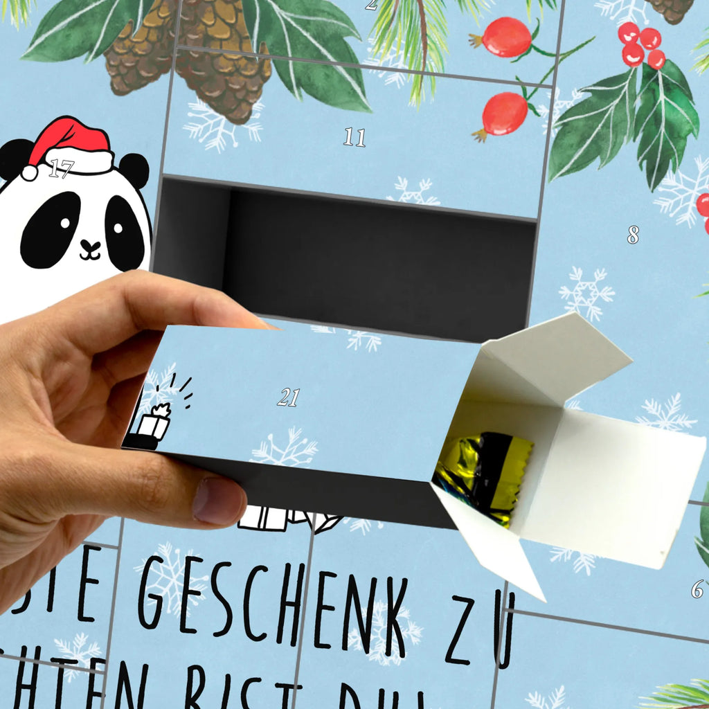 Fillable advent calendar Panda Christmas gift Advent calendar men, self filling, Advent calendar women, Advent calendar 2020, Advent calendar