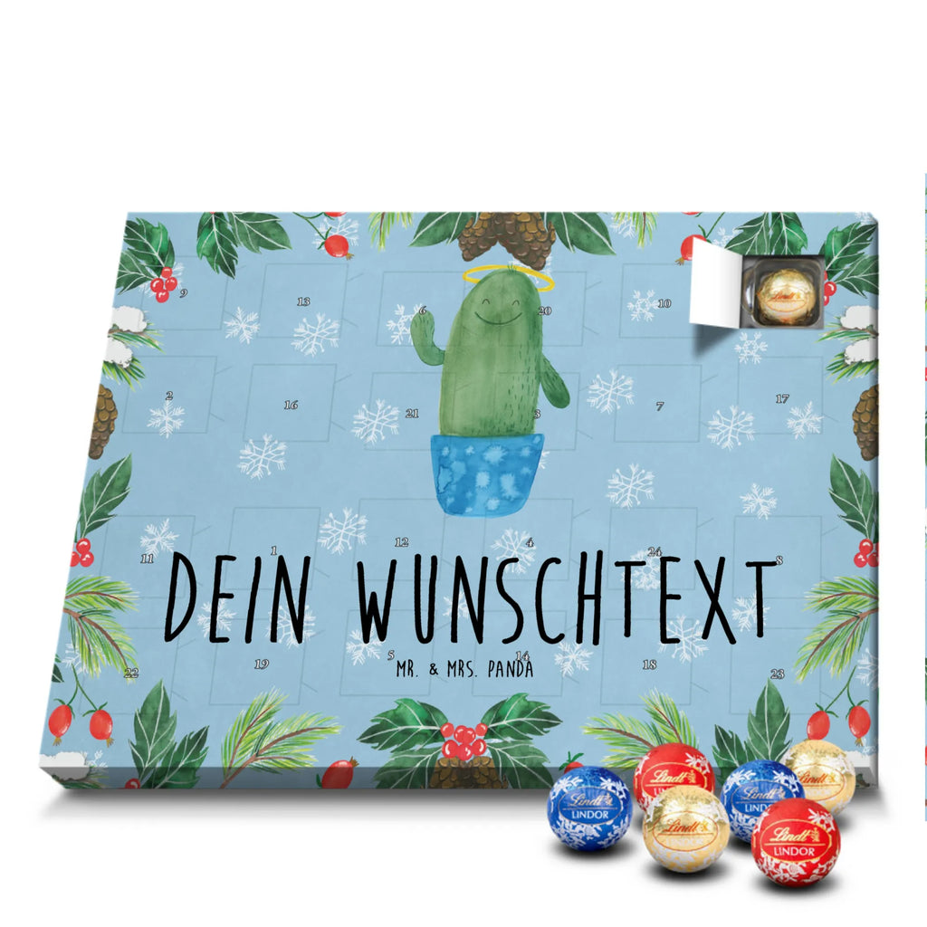 Personalisierter Schoko Adventskalender Kaktus Heilig Personalisierter Adventskalender, Adventskalender mit Namen, Kakteen, Kaktus, Heiligenschein, Familie, Kind, Schwestern, Frech, Schwester, Eltern, Freundin, Bruder, Lustig