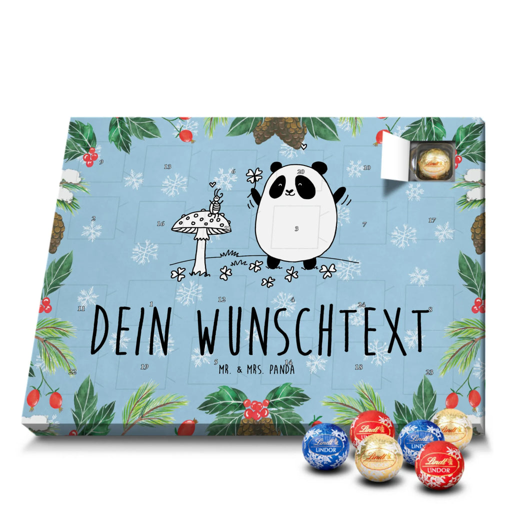  Panda Happiness Personalisierter Adventskalender, Adventskalender mit Namen