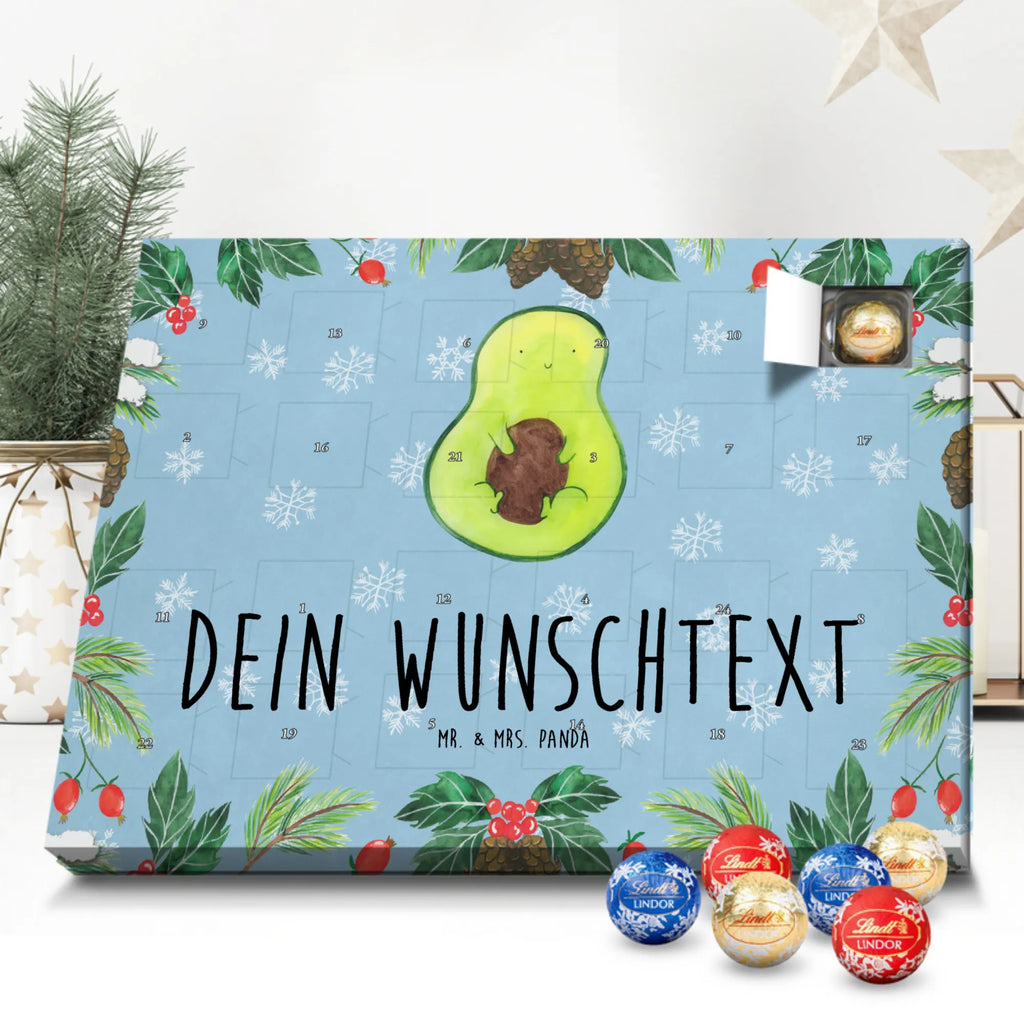 Adventskalender mit Namen Avocado Kern Adventskalender mit Namen, Personalisierter Adventskalender, Vegan, Gesund, Avocado, Veggie, Pflanze, Avocadokern, Spruch Leben, Avokado, Kern