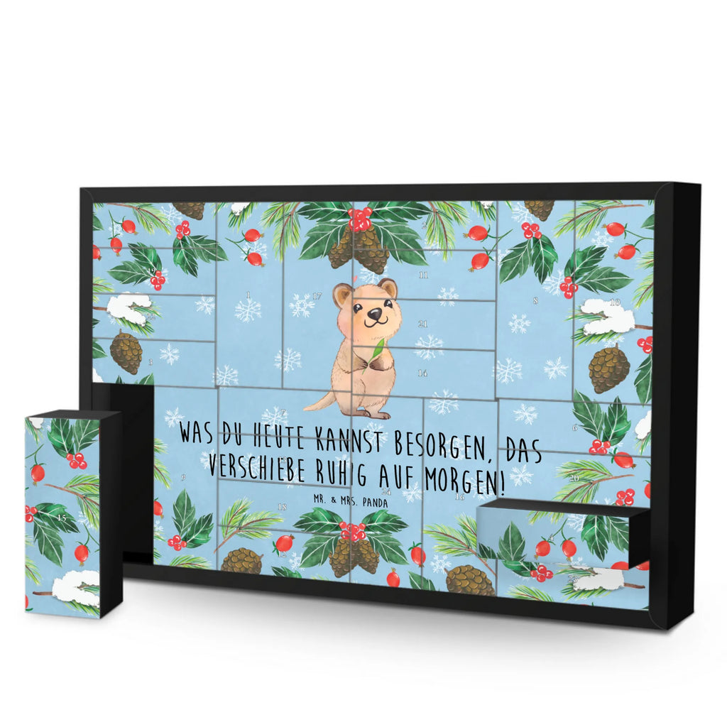 Fillable advent calendar Quokka Happy card, gift ideas, gifts, animal lover, special gifts, cute animal motives, hand drawn, small animals, good mood, cute, funny sayings
