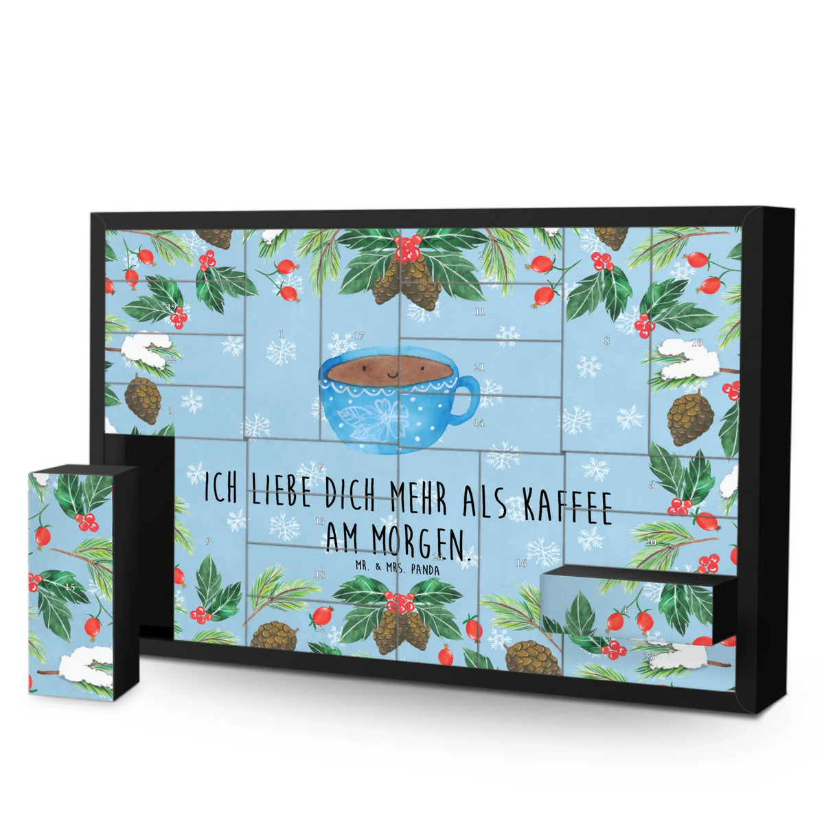Befüllbarer Adventskalender Kaffee Tasse