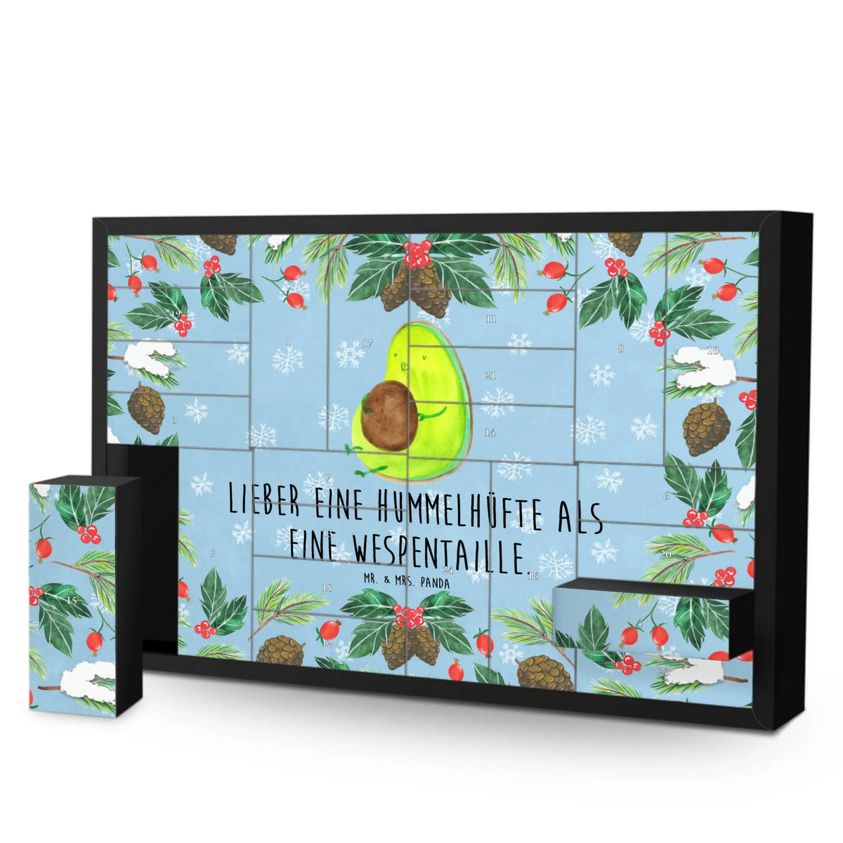 Befüllbarer Adventskalender Avocado Pfeifen
