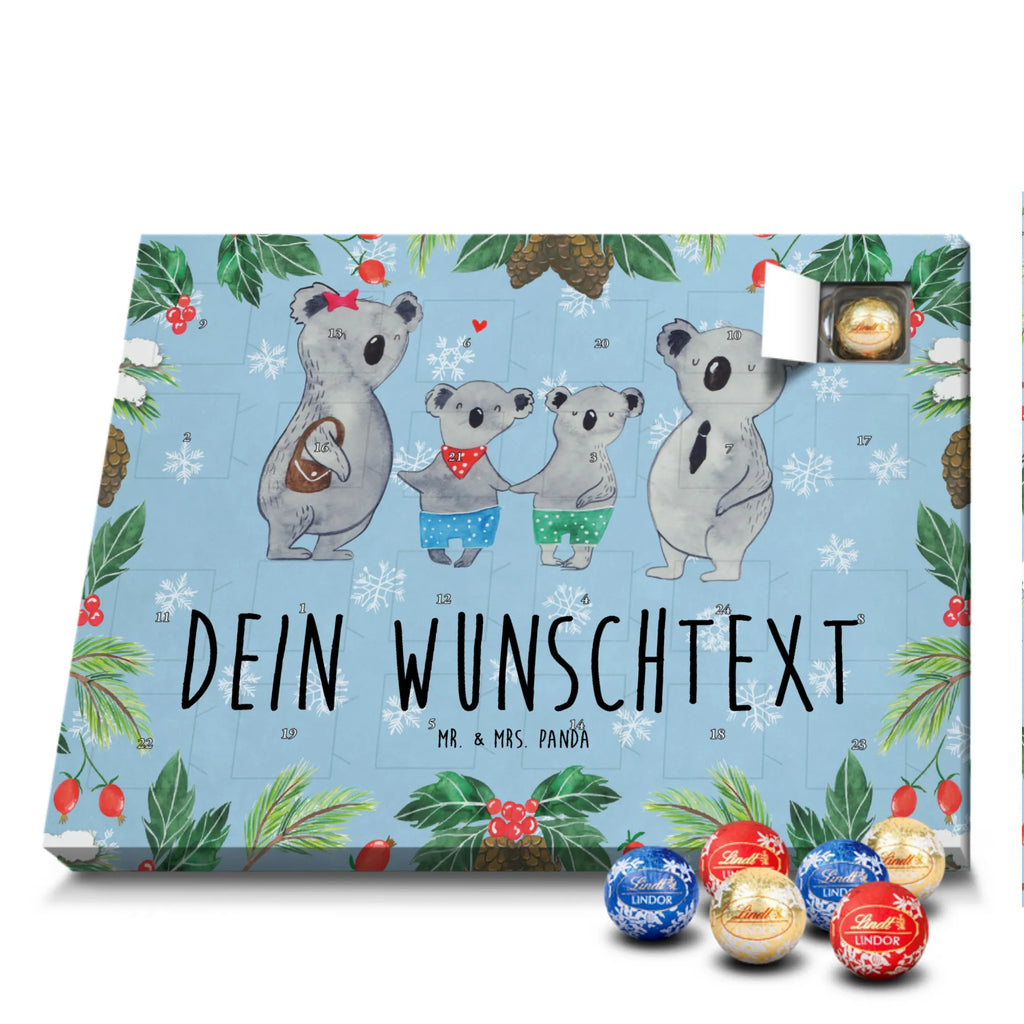 Adventskalender mit Namen Koala Familie zwei Personalisierter Adventskalender, Adventskalender mit Namen, Muttertag, Bruder, Schwester, Familie, Papa, Opa, Mama, Oma, Vatertag, Lieblingsfamilie, Familienleben, Koalabär, Koalafamilie, Familienzeit, Beste Familie, Koala