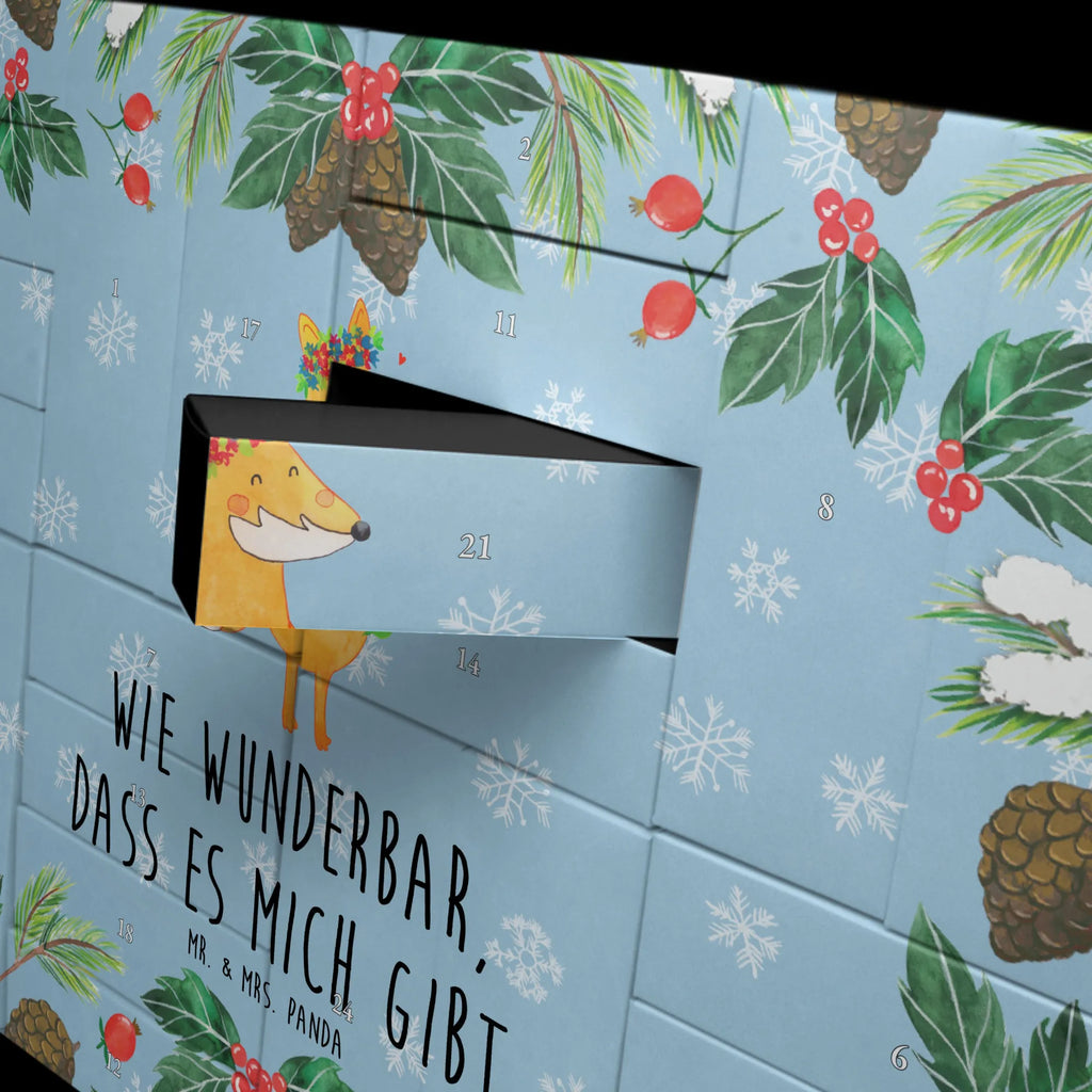 Fillable advent calendar Fox Flower animal lover, clever as a fox, foxes, forest wildlife, flower, flowers, flower girl, girlfriends, fox girl, joy, self-love, proof of love, me, girlfriend